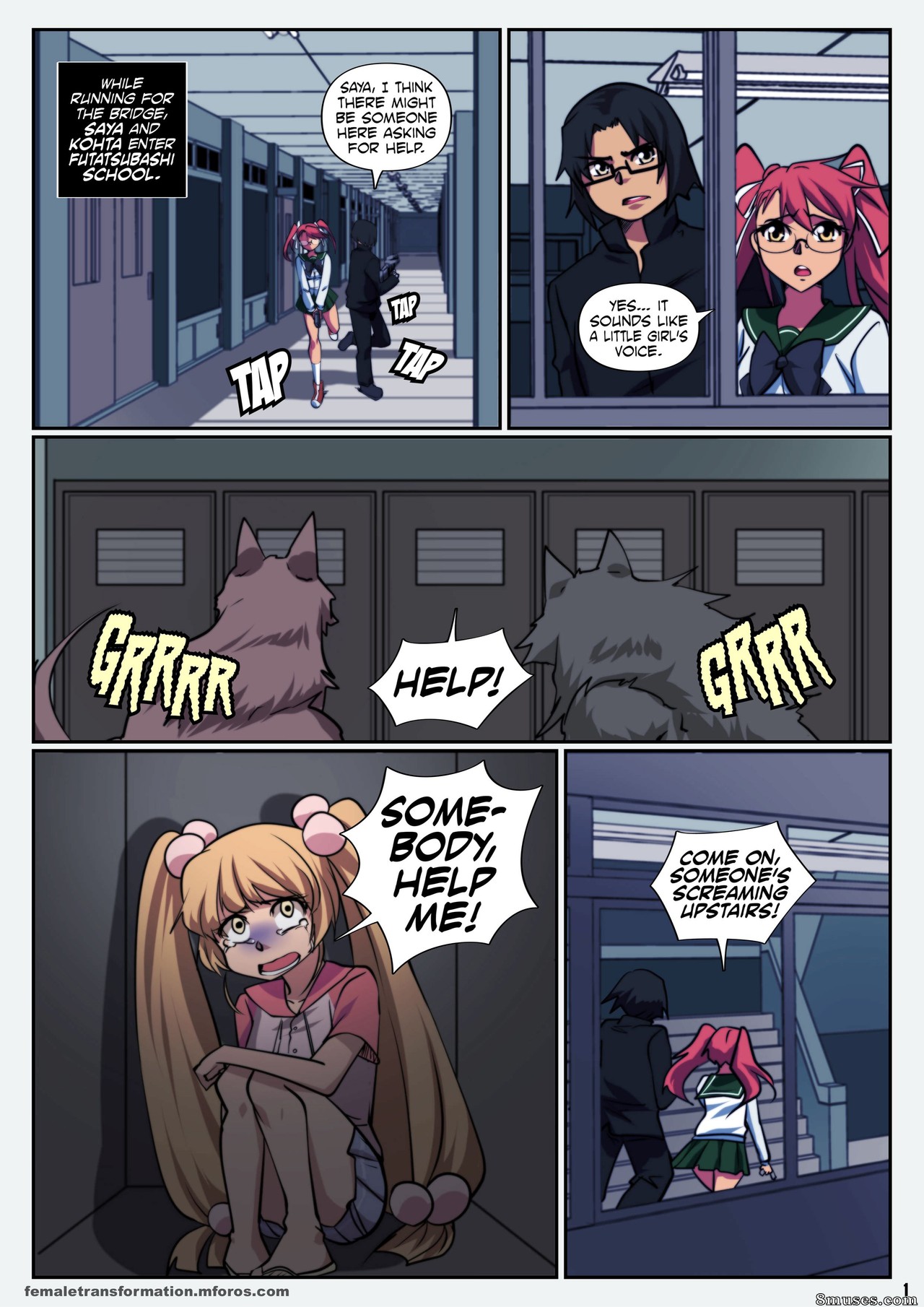 High School of the Werewolf — page 37