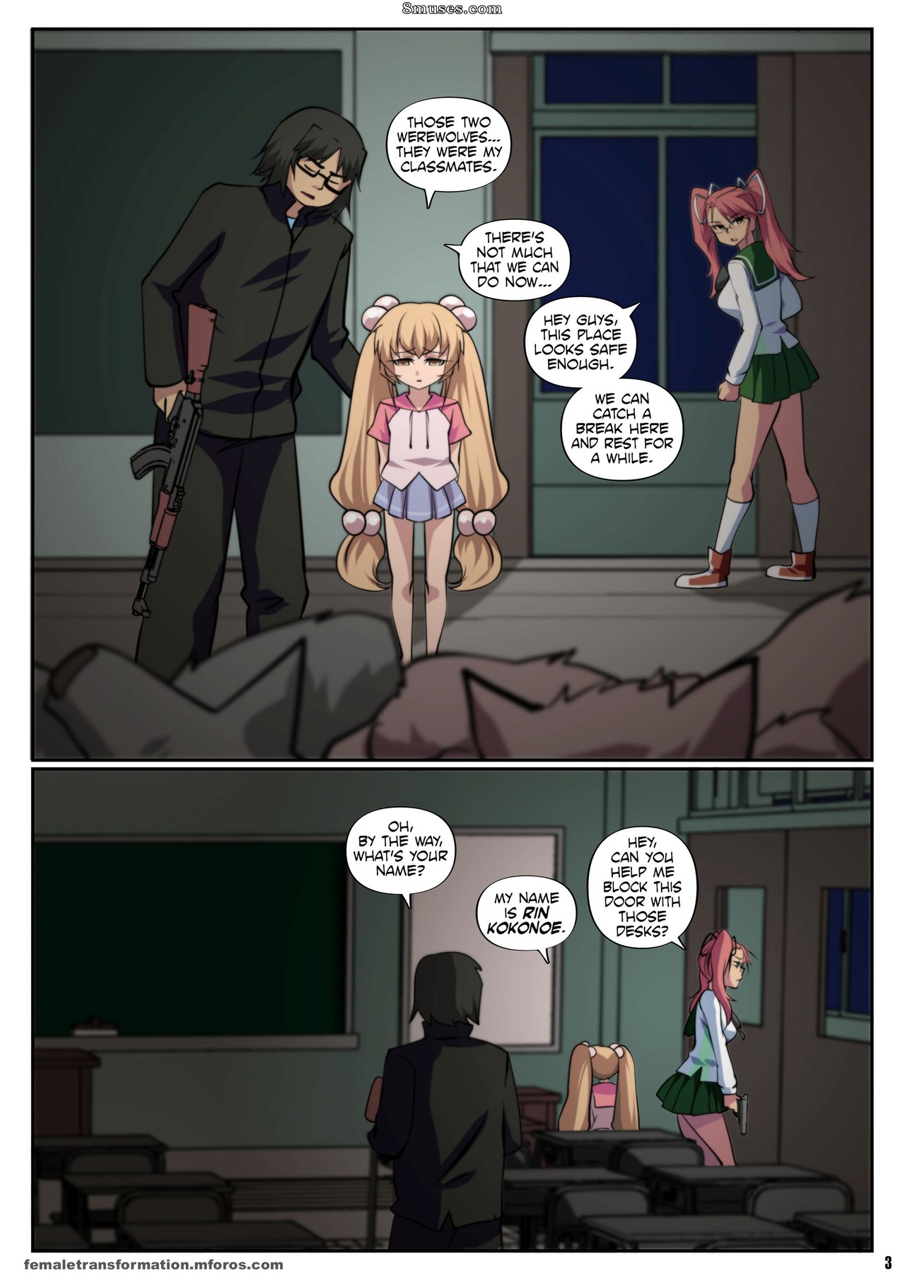 High School of the Werewolf — page 39
