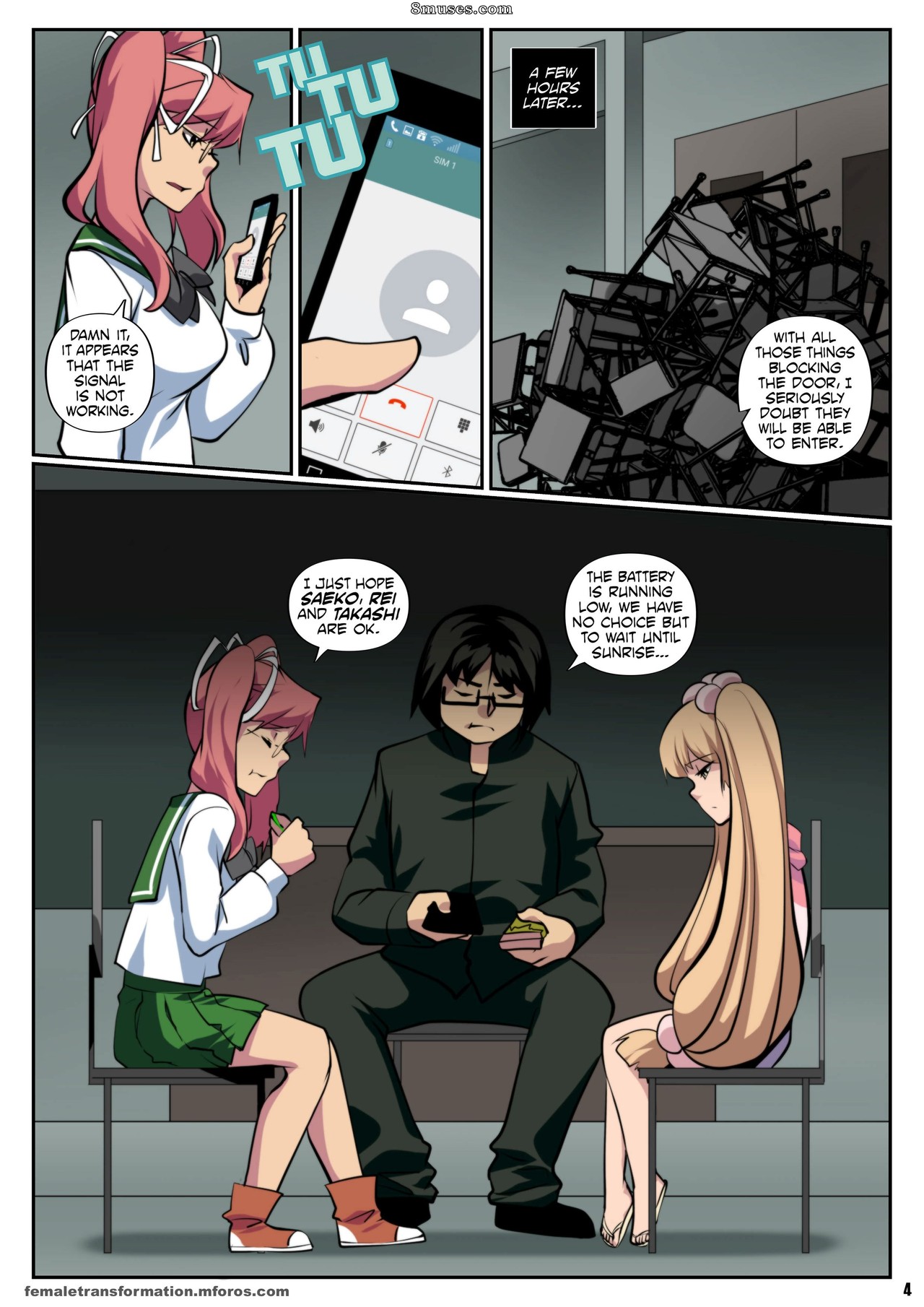 High School of the Werewolf — page 40