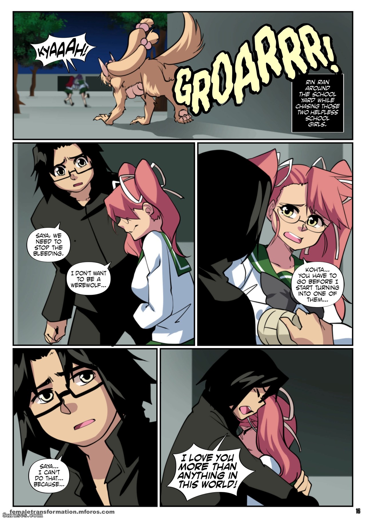 High School of the Werewolf — page 52
