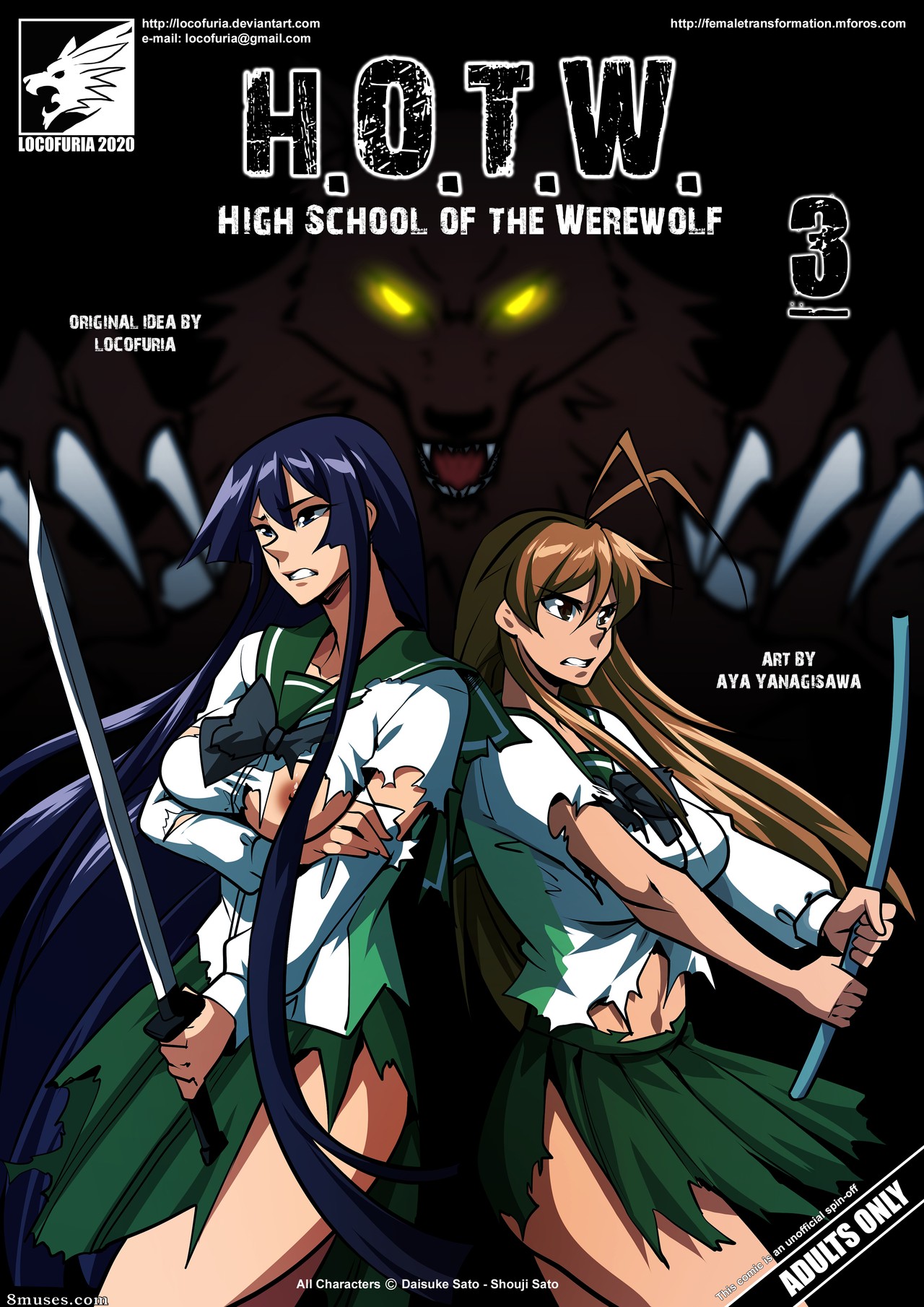 High School of the Werewolf — page 64