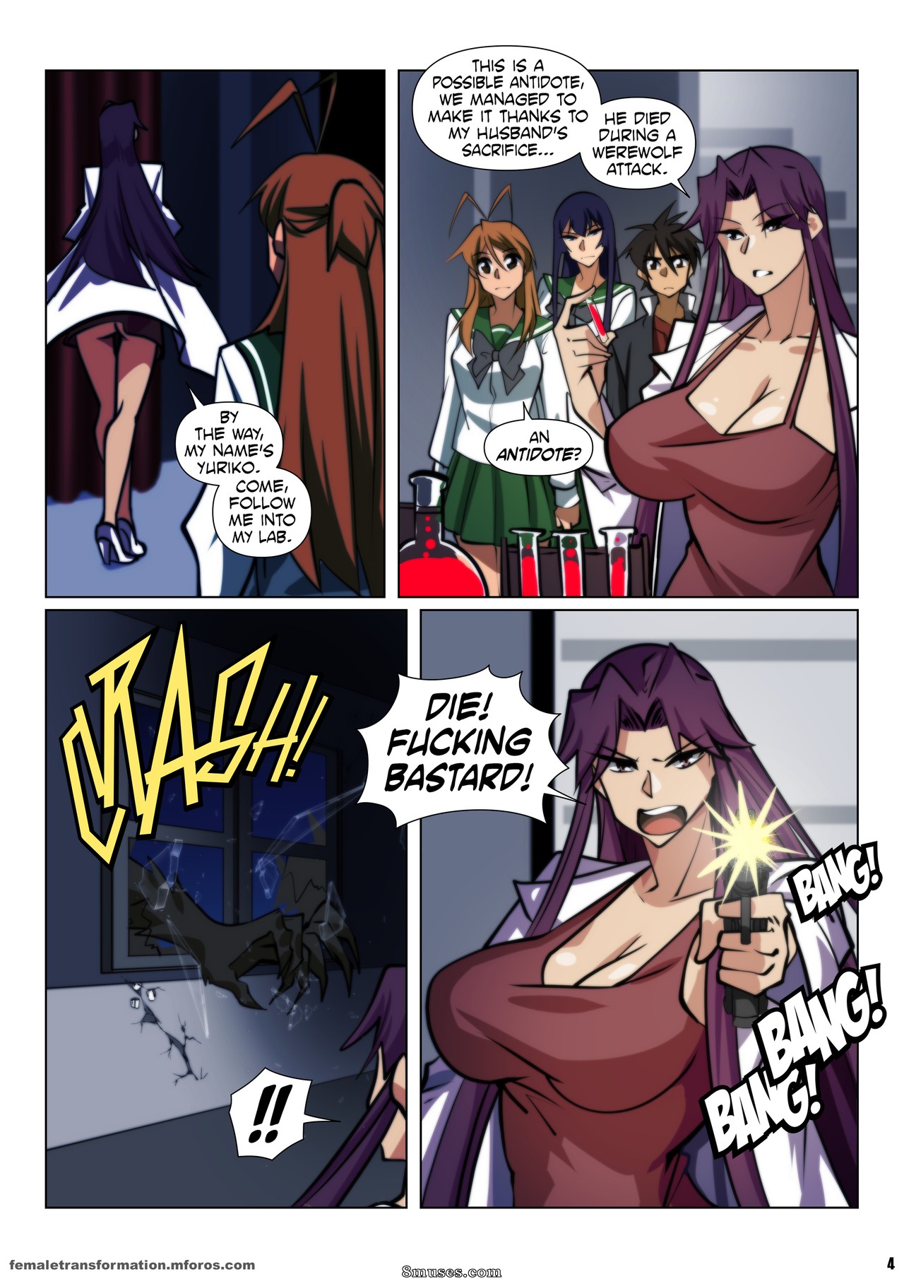 High School of the Werewolf — page 70