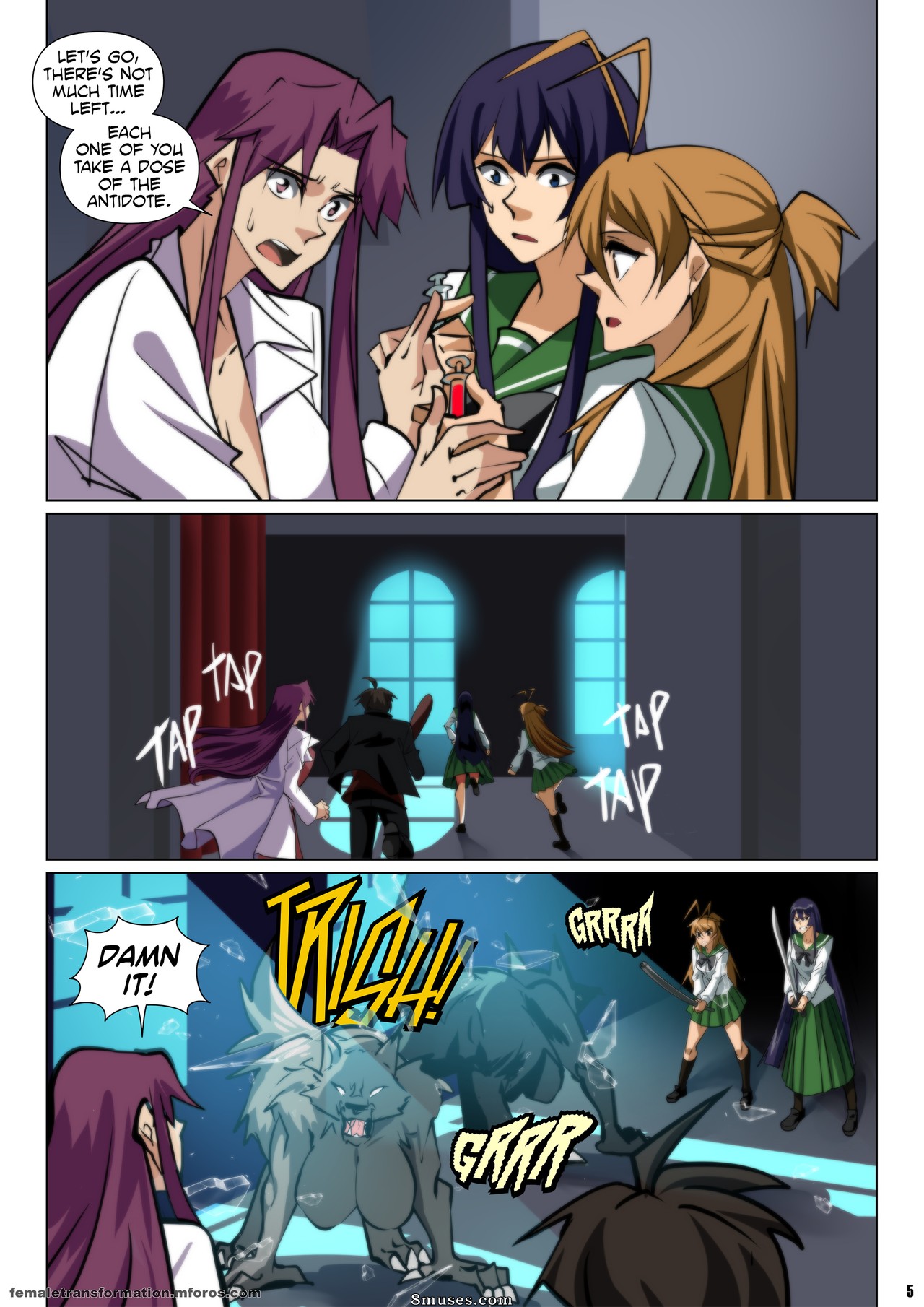 High School of the Werewolf — page 71