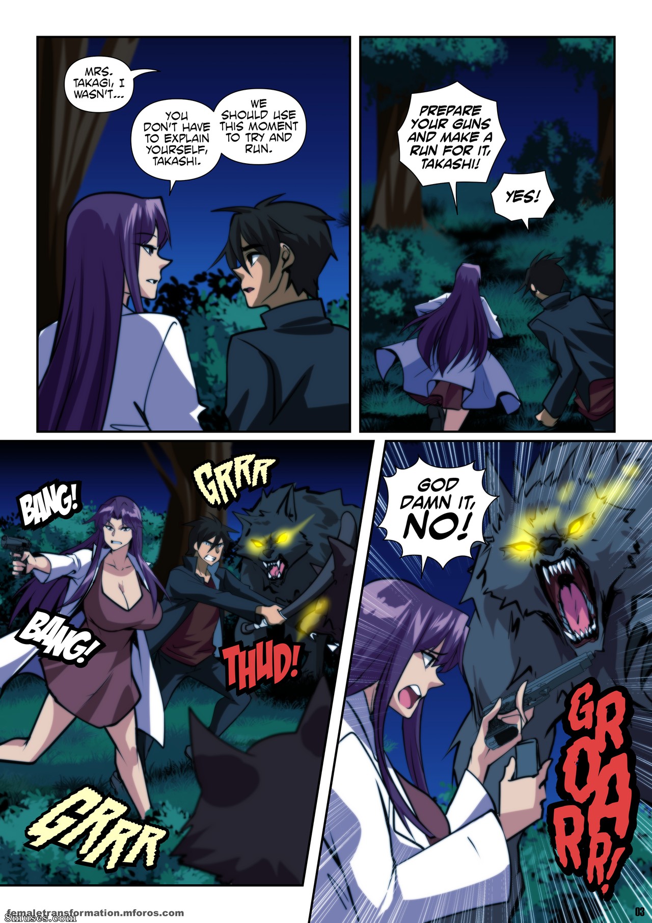 High School of the Werewolf — page 91