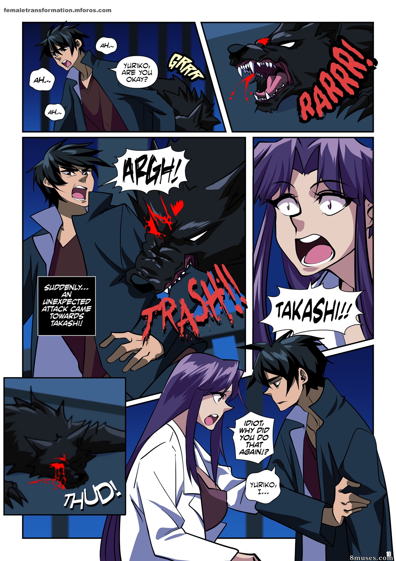 High School of the Werewolf — page 98