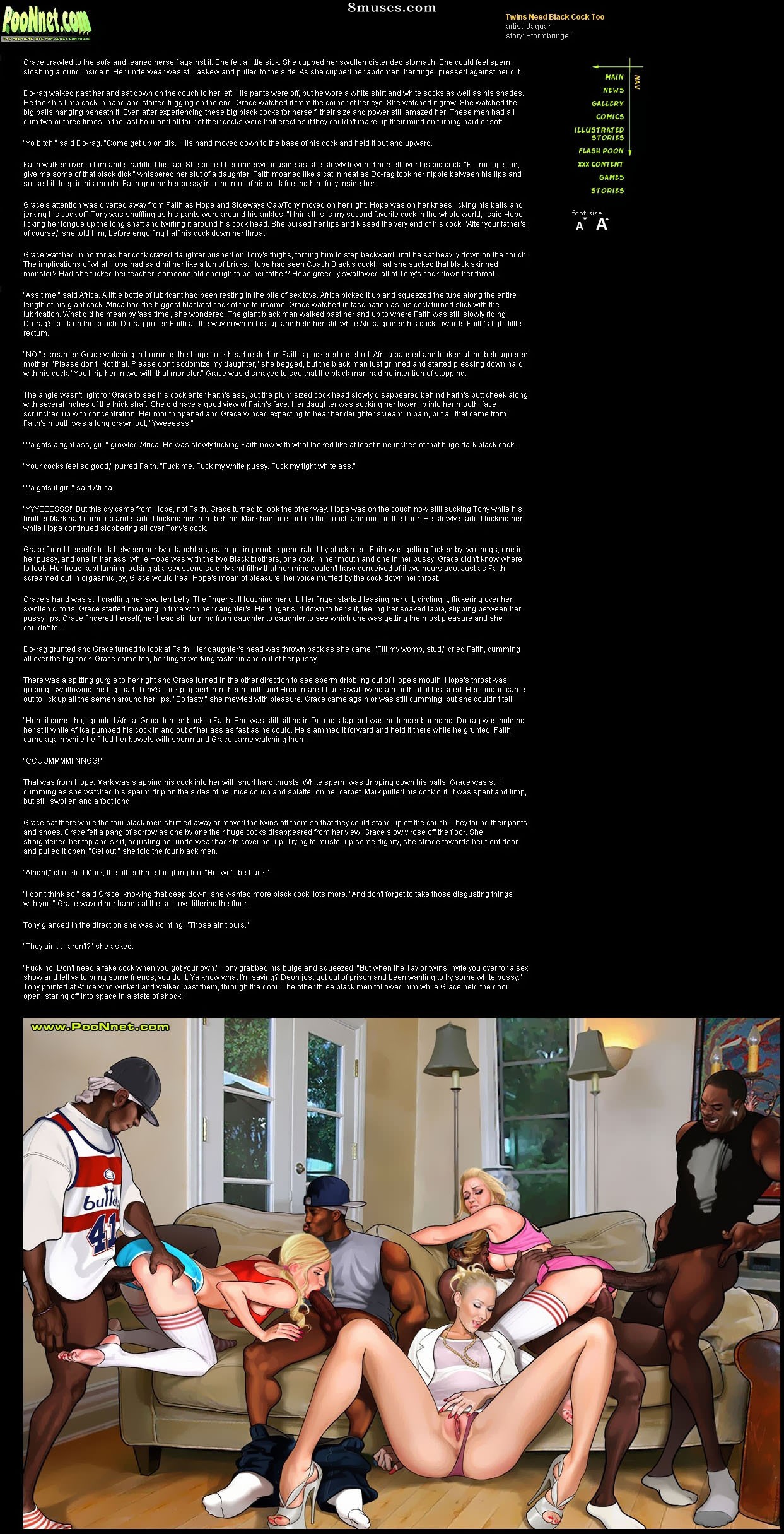 High School Twins Need Black Cock Too — page 20
