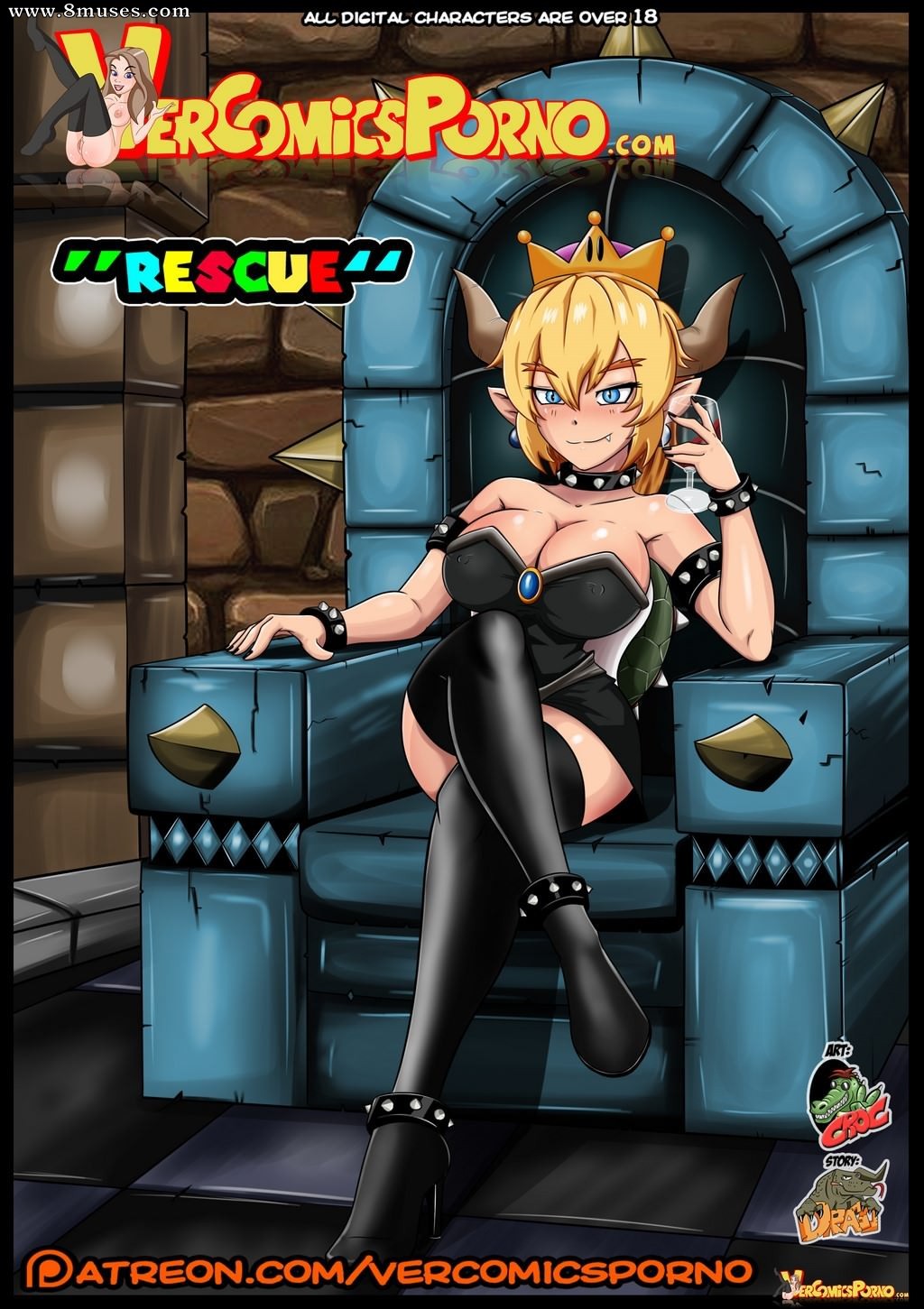 Bowsette Rescue - English