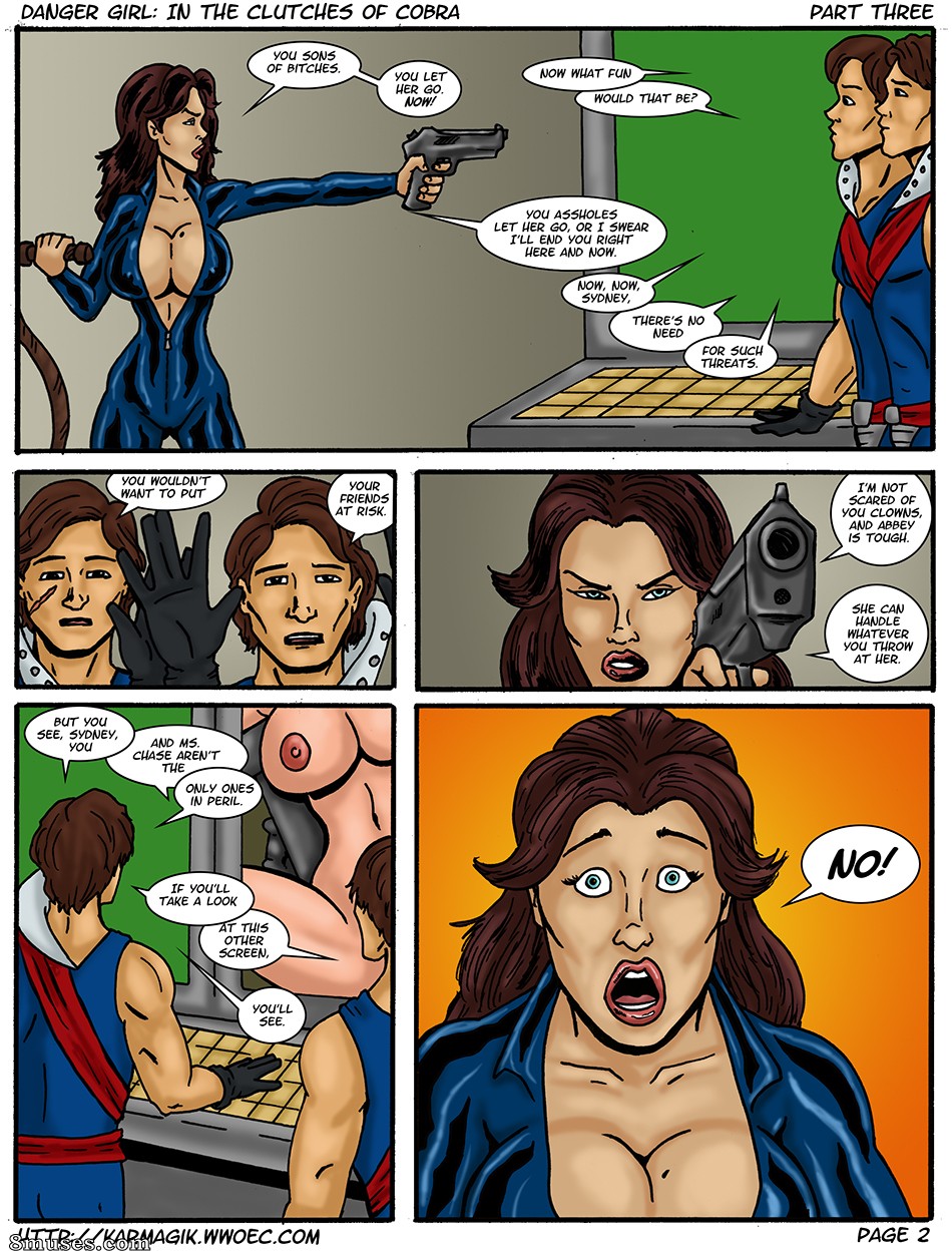 Danger Girl In the Clutches of Cobra — page 12