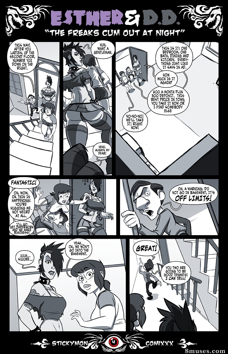 Esther &amp; DD - The Freak Cum Out At Night — page 5