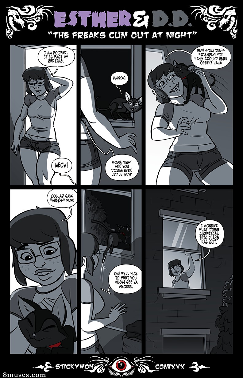 Esther &amp; DD - The Freak Cum Out At Night — page 8