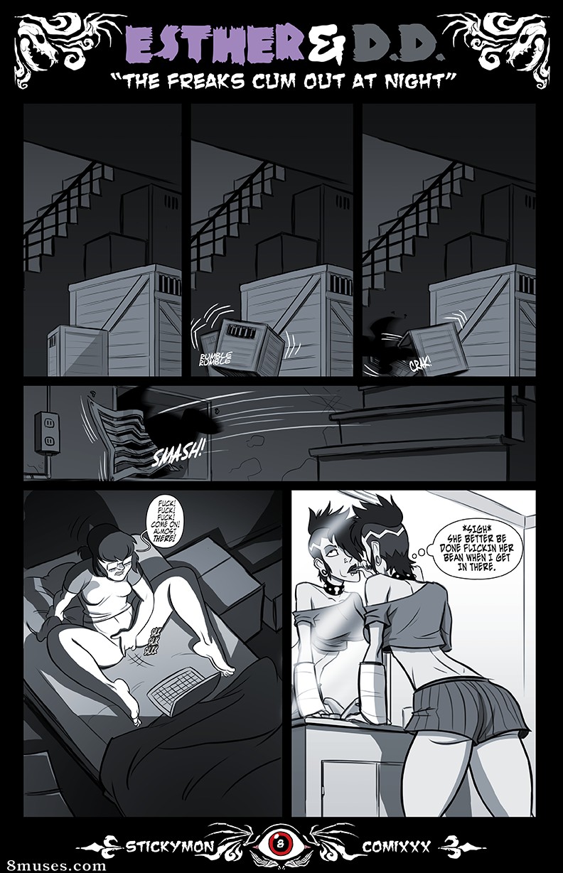 Esther &amp; DD - The Freak Cum Out At Night — page 9