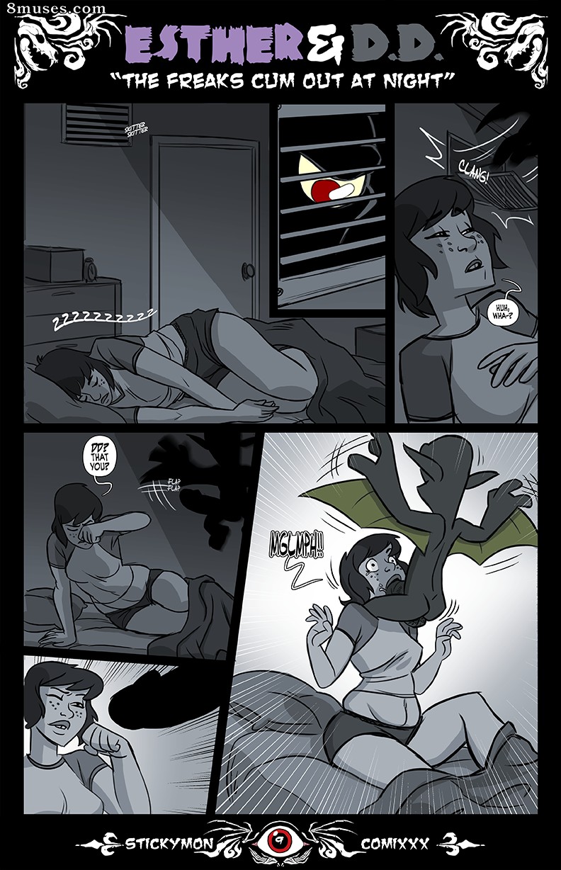 Esther &amp; DD - The Freak Cum Out At Night — page 10