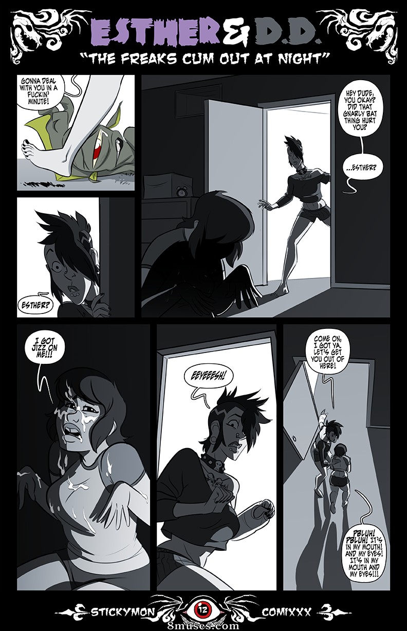 Esther &amp; DD - The Freak Cum Out At Night — page 13