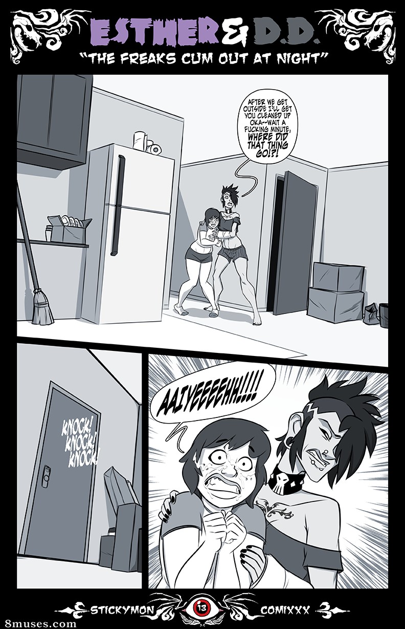 Esther &amp; DD - The Freak Cum Out At Night — page 14
