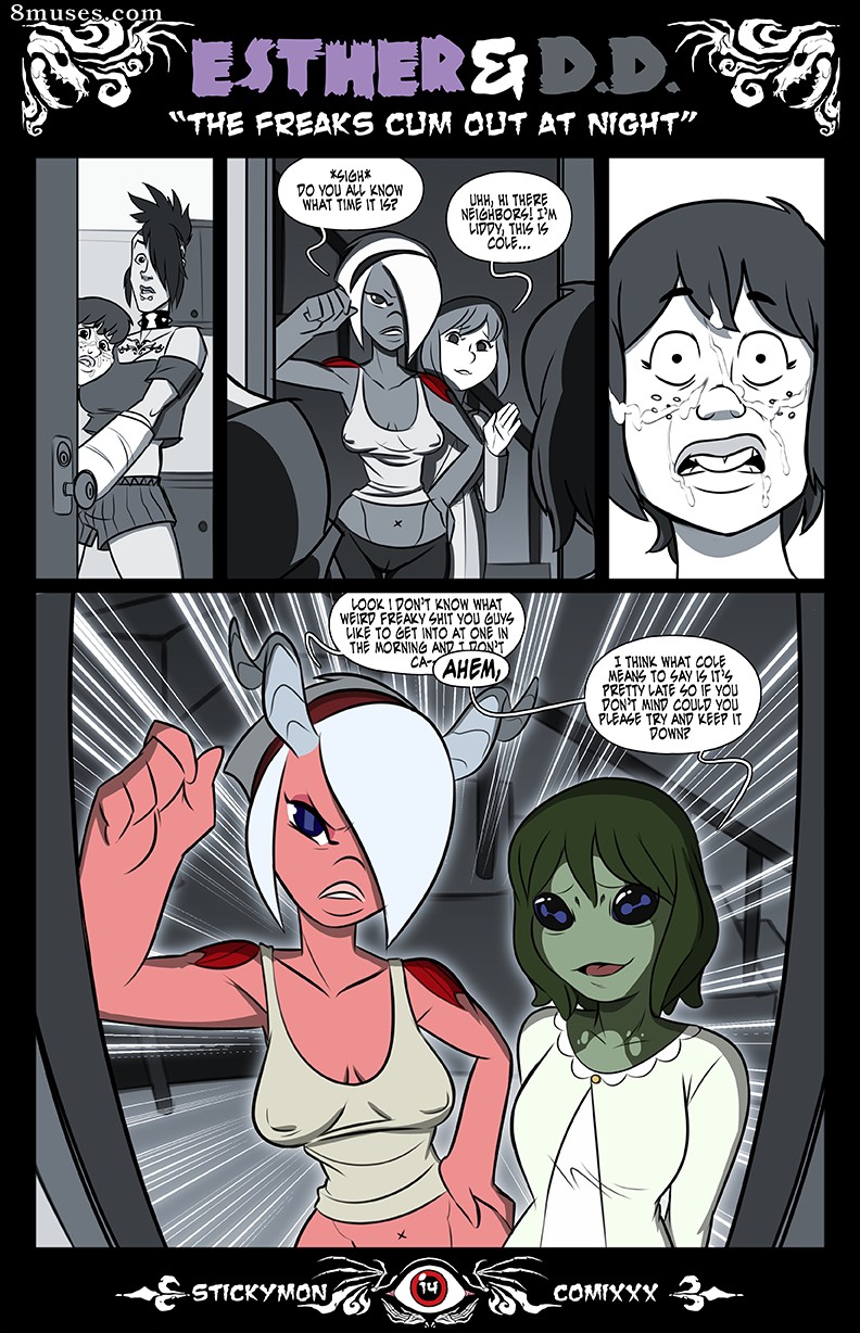 Esther &amp; DD - The Freak Cum Out At Night — page 15