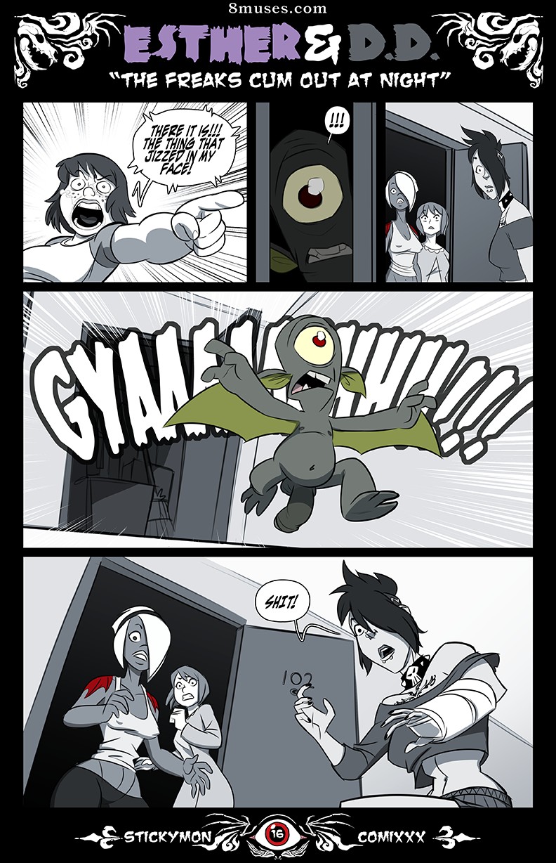 Esther &amp; DD - The Freak Cum Out At Night — page 17