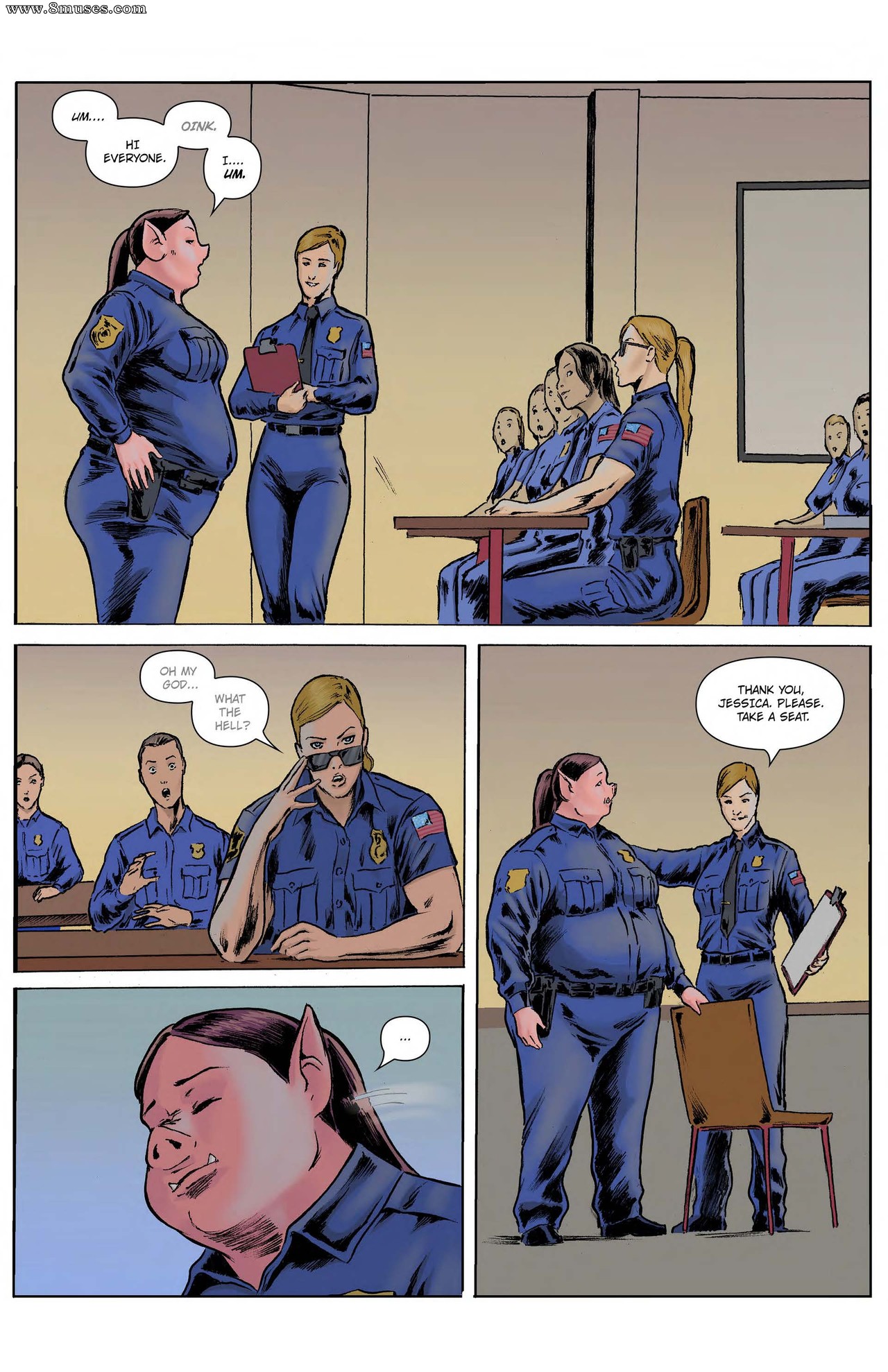In the Swine of Duty — page 24