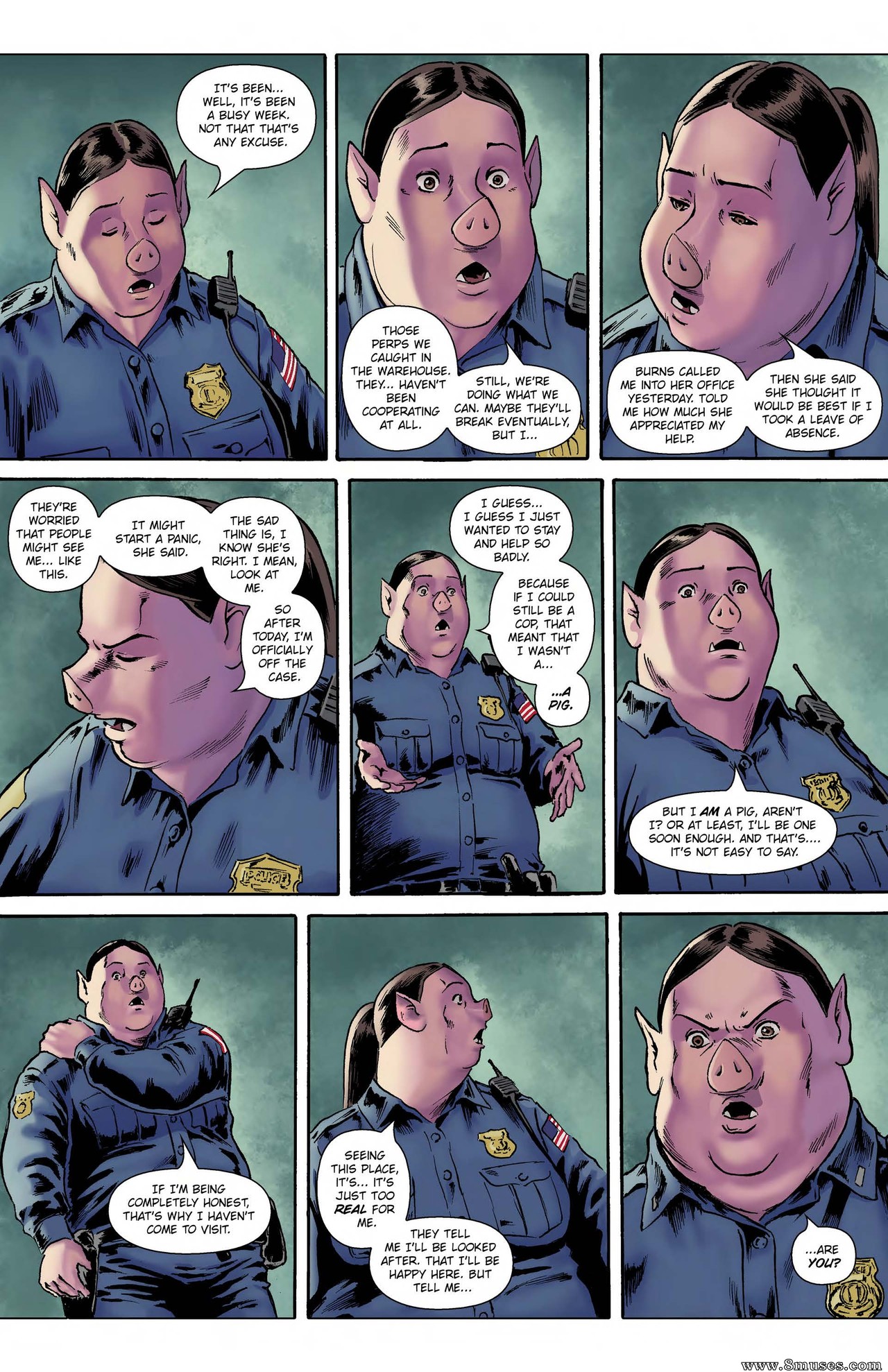 In the Swine of Duty — page 45