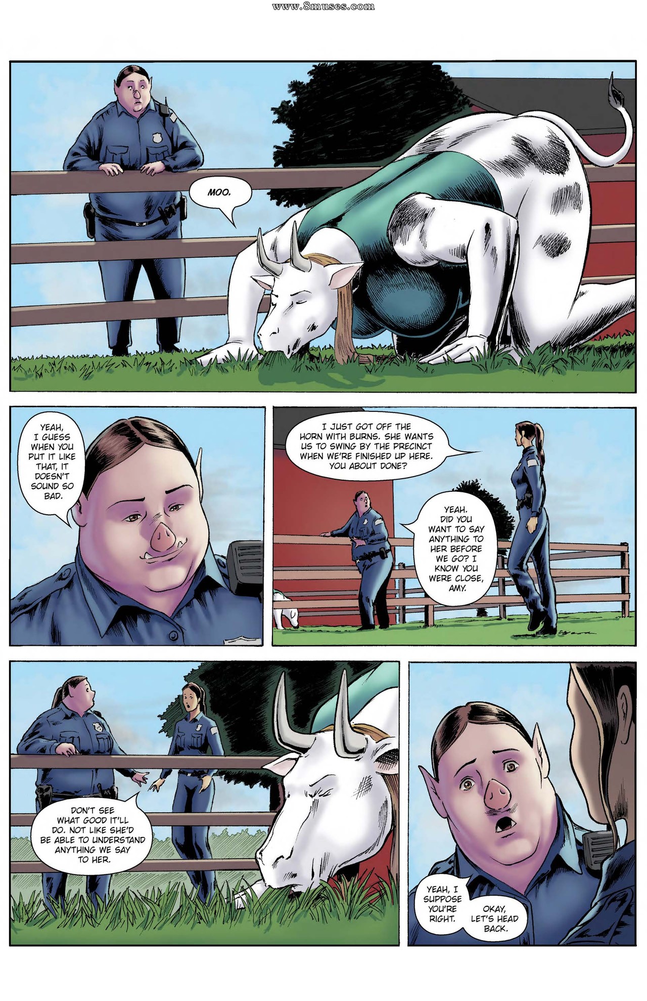 In the Swine of Duty — page 46