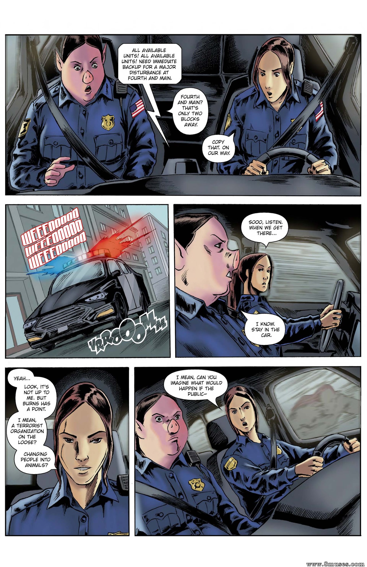 In the Swine of Duty — page 50