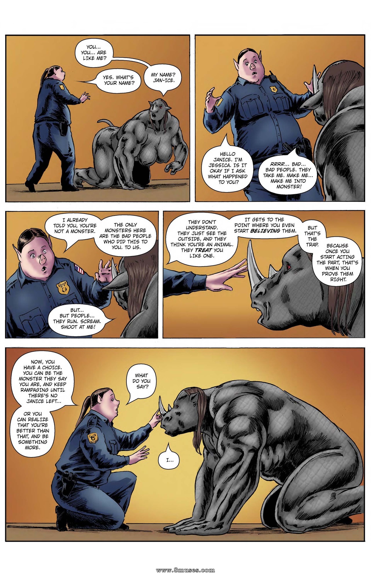 In the Swine of Duty — page 55