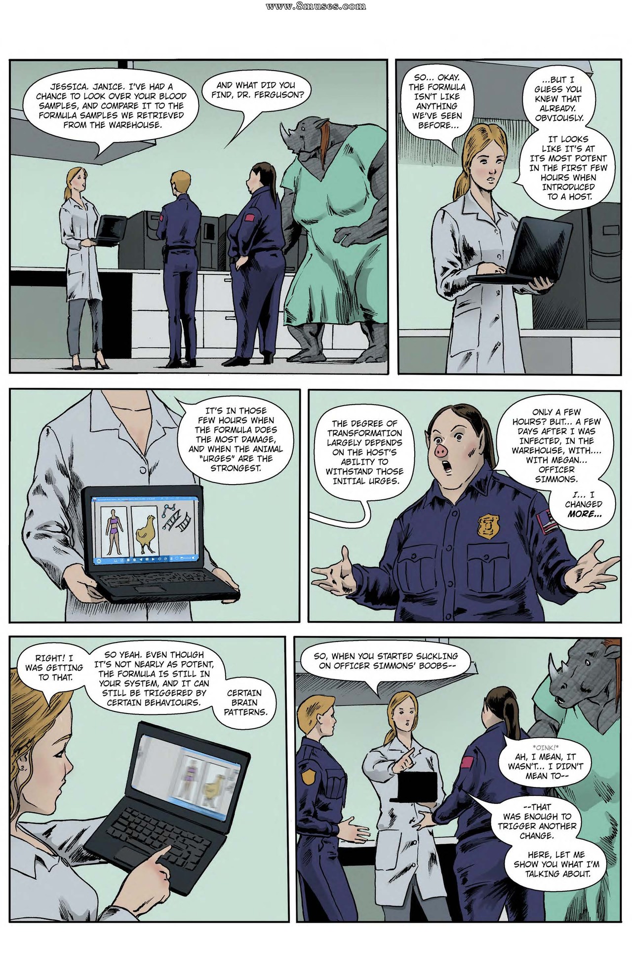 In the Swine of Duty — page 64