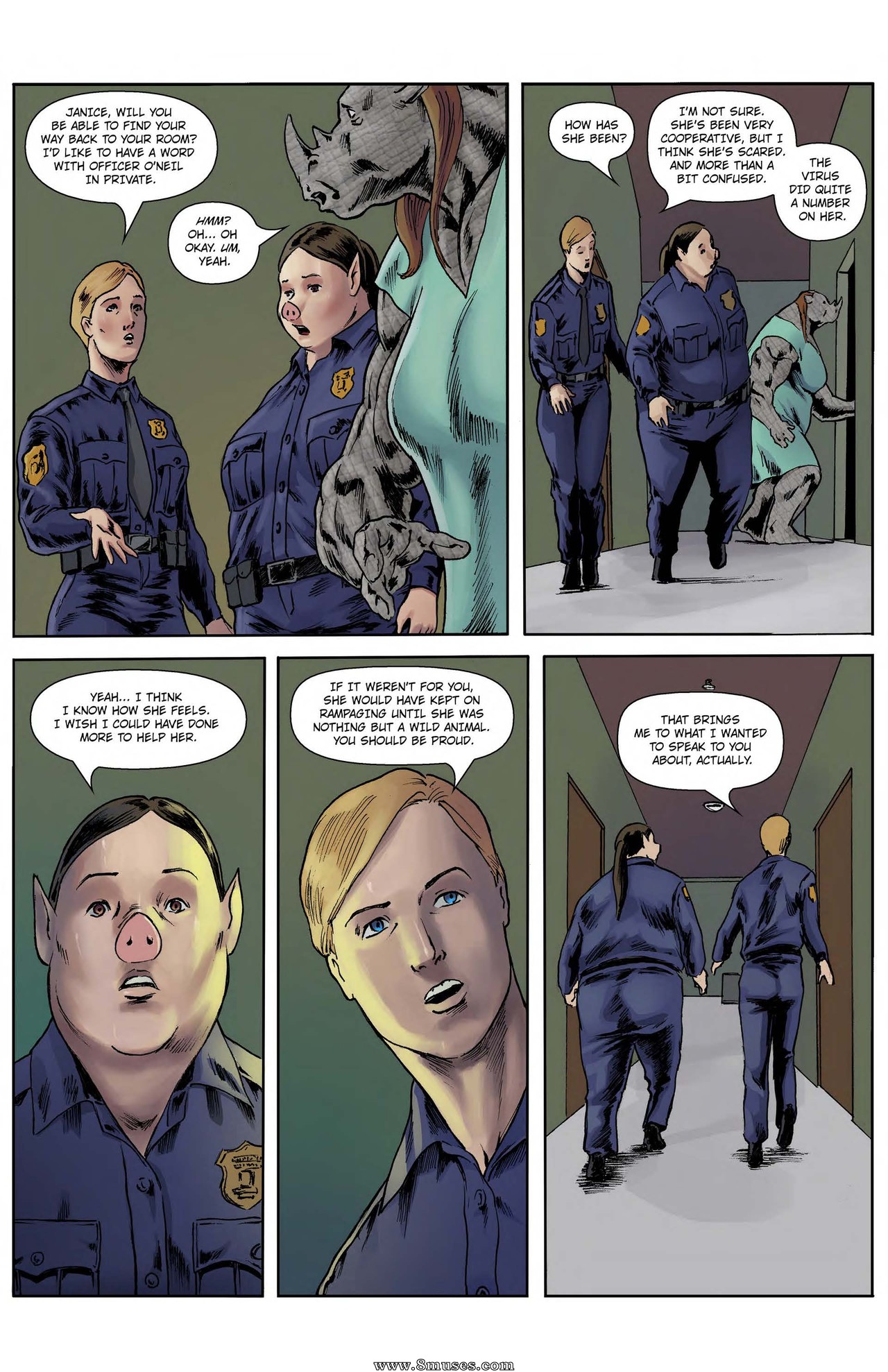 In the Swine of Duty — page 66