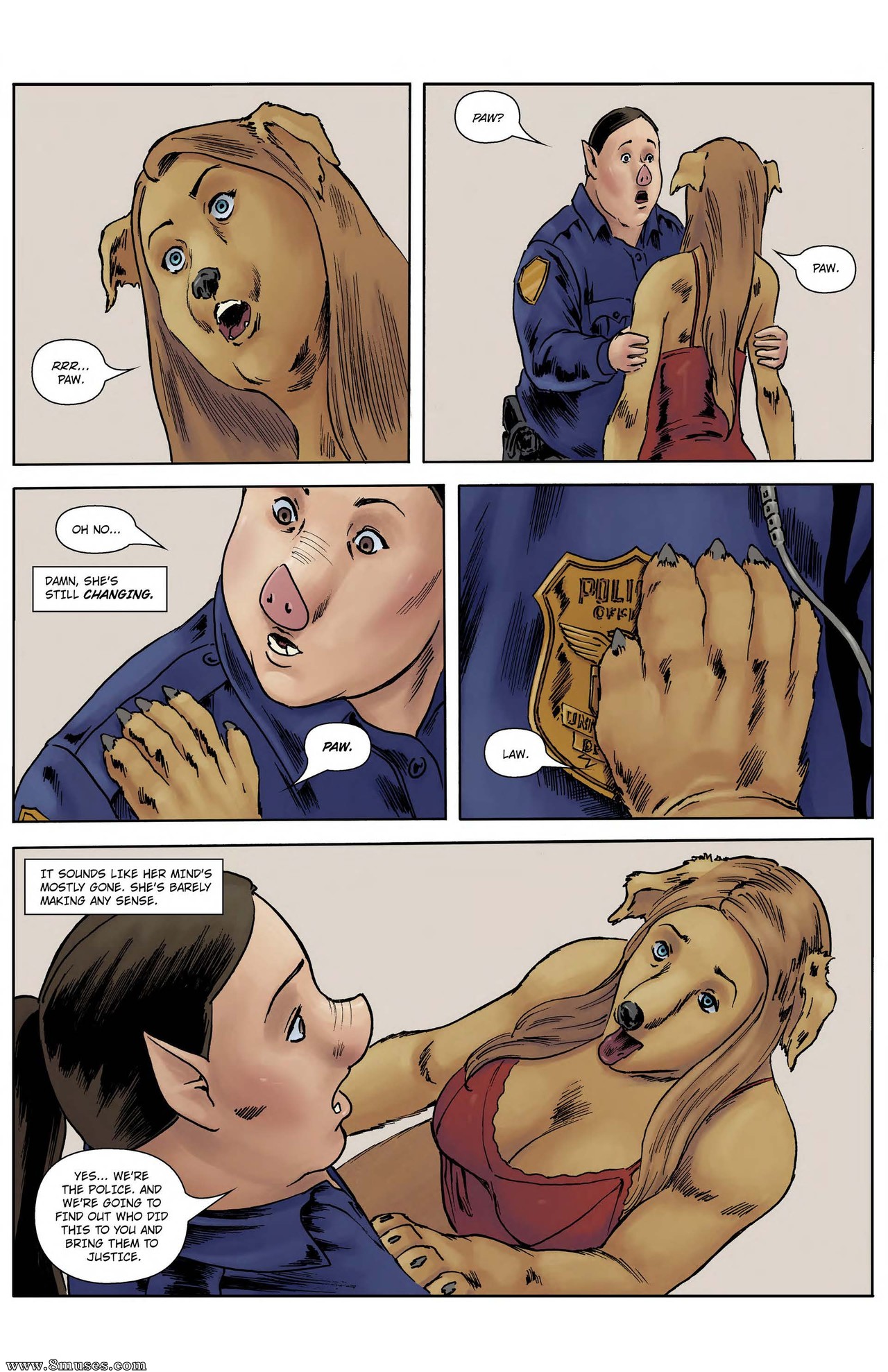 In the Swine of Duty — page 71