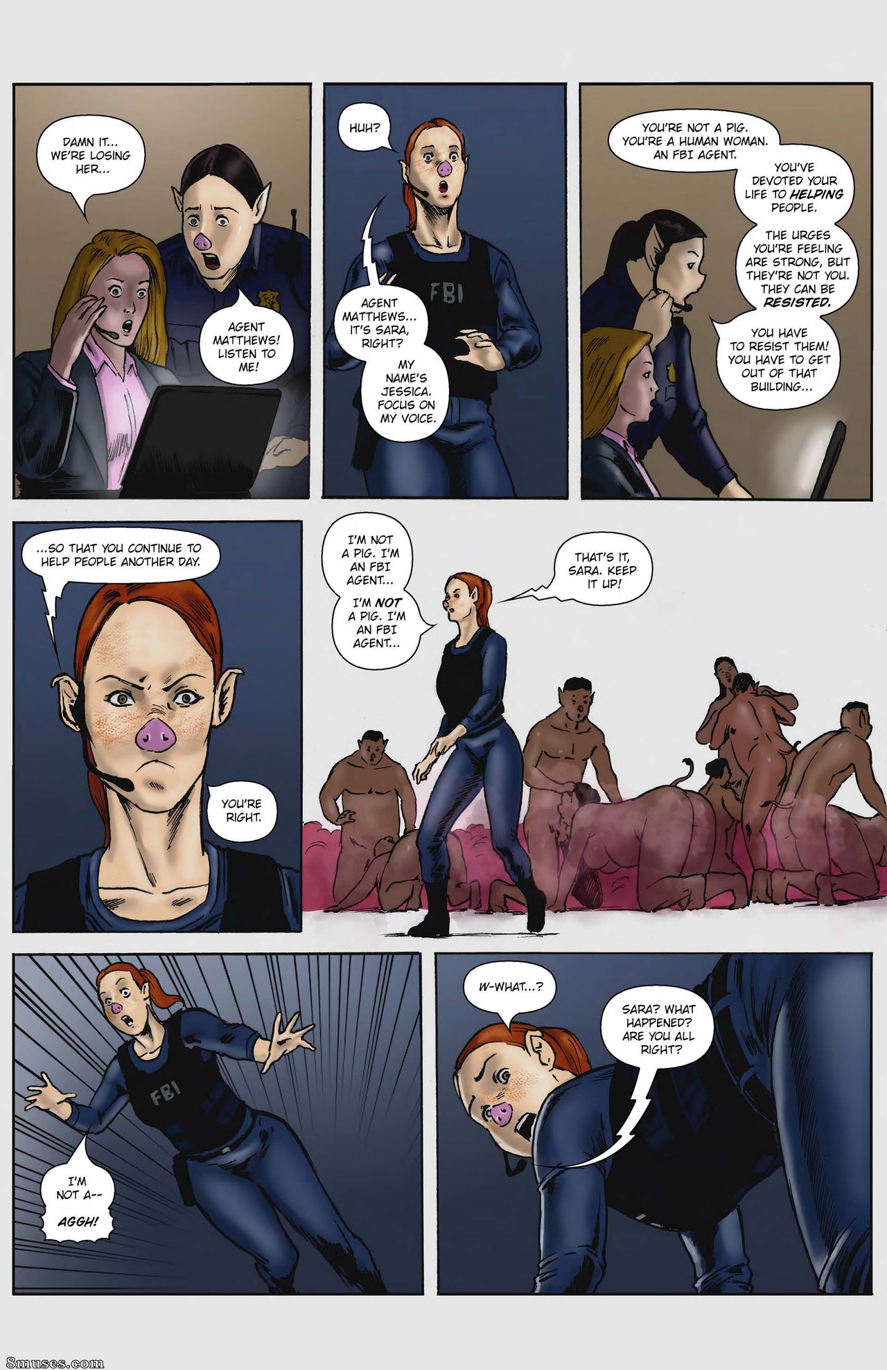 In the Swine of Duty — page 87