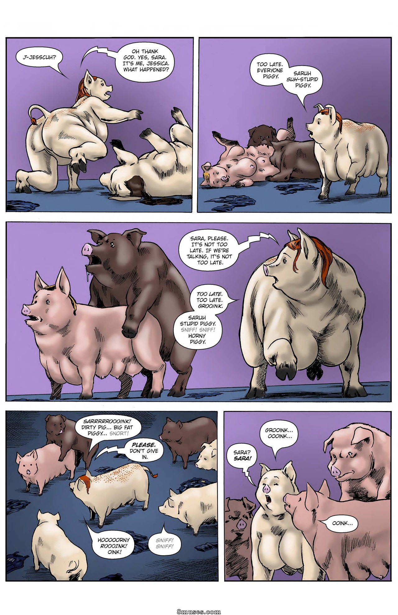 In the Swine of Duty — page 91