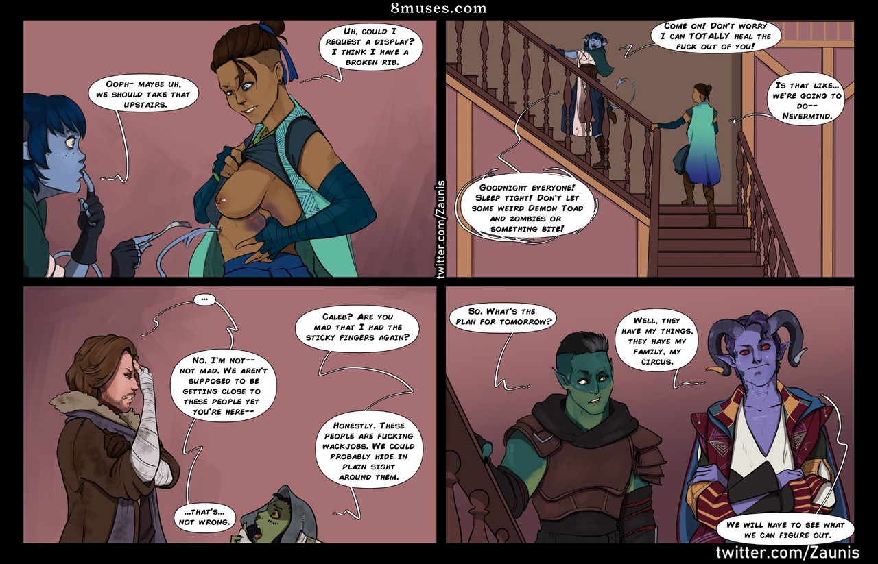 Jester Gets Around &amp; Other Mighty Nein Art — page 12