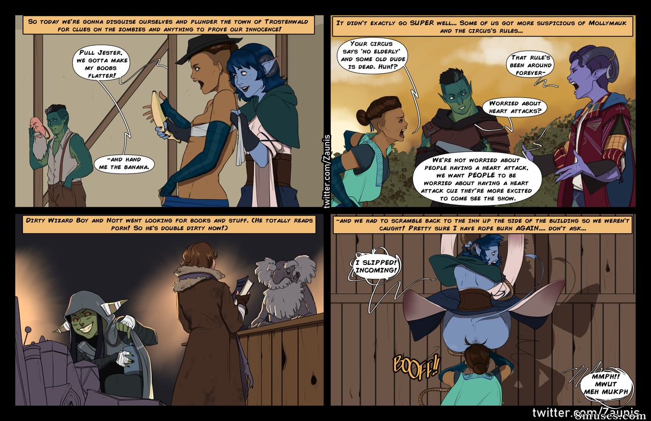 Jester Gets Around &amp; Other Mighty Nein Art — page 18
