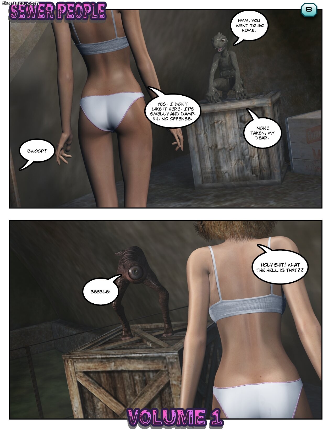 Lisa Meets Sewer People — page 8