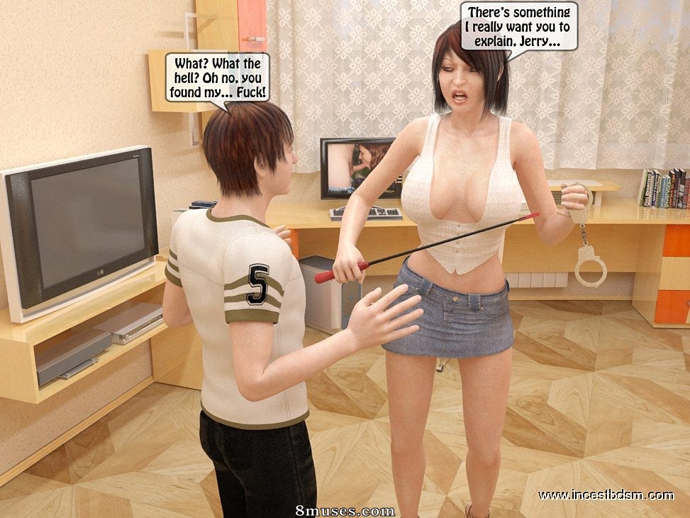 Little wanker gets his first incest experience — page 7