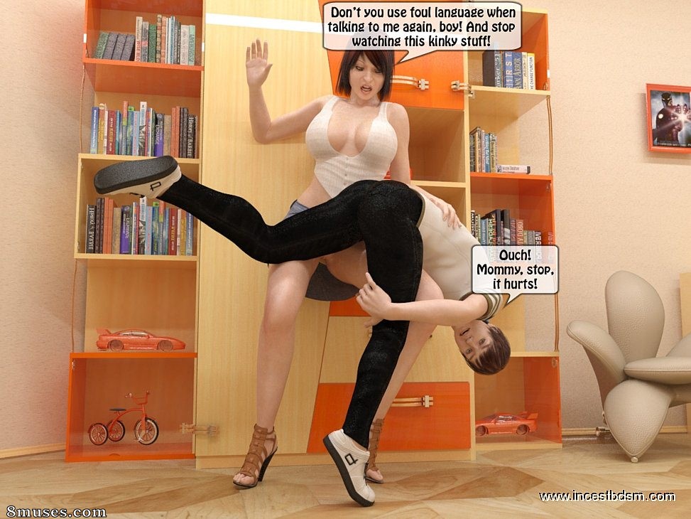 Little wanker gets his first incest experience — page 8