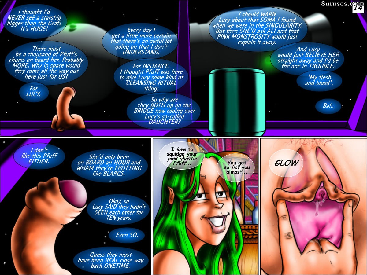 Lucy Lastique - 04 - Pfuff and Nun Science — page 14