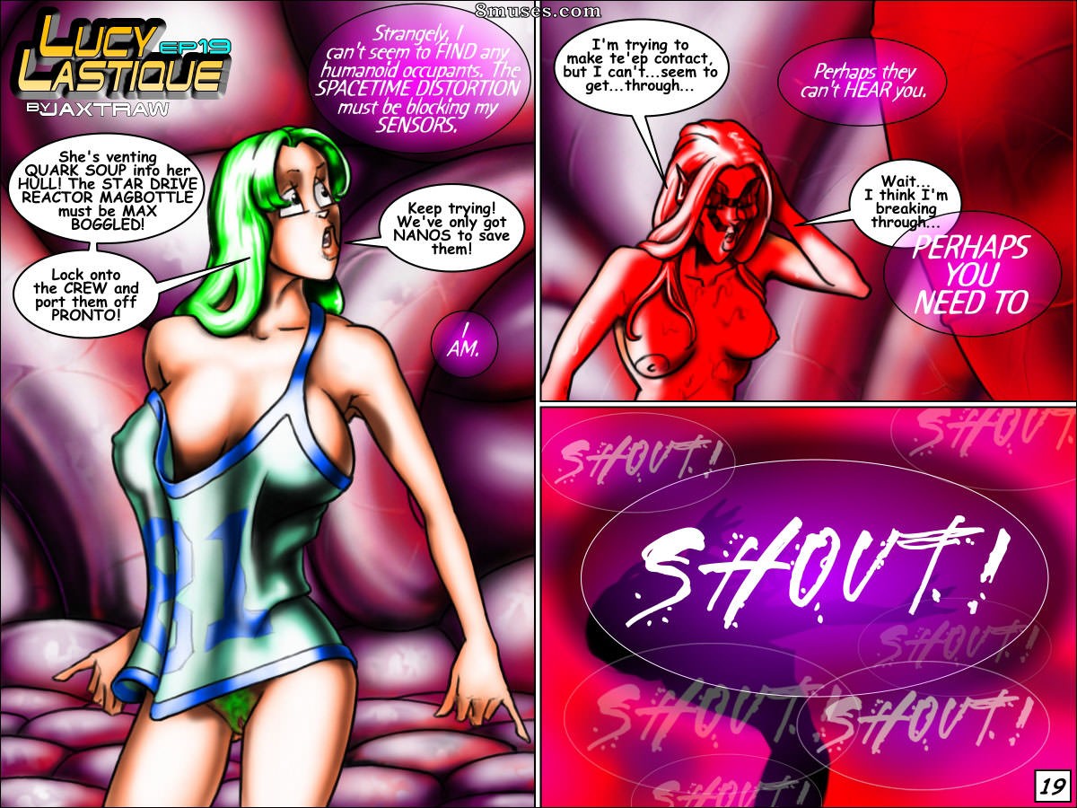 Lucy Lastique - 04 - Pfuff and Nun Science — page 19