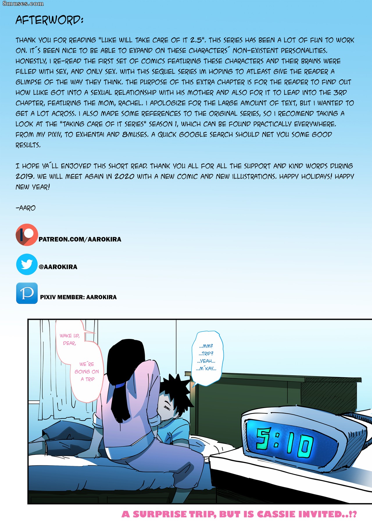 Luke will take care of it — page 33