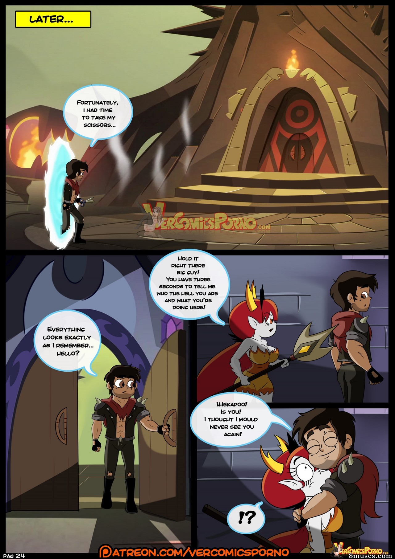 Marco vs The forces of Time - English — page 25