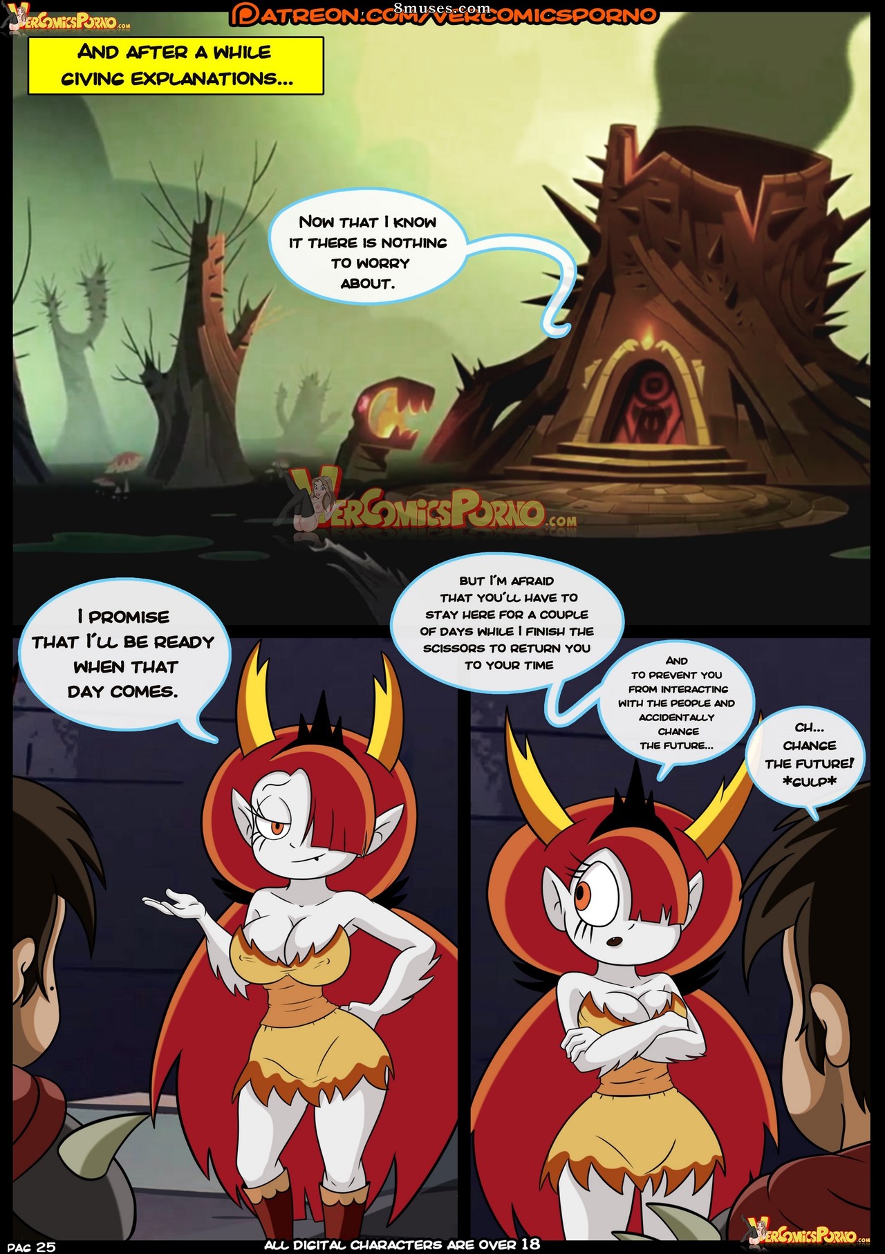 Marco vs The forces of Time - English — page 26