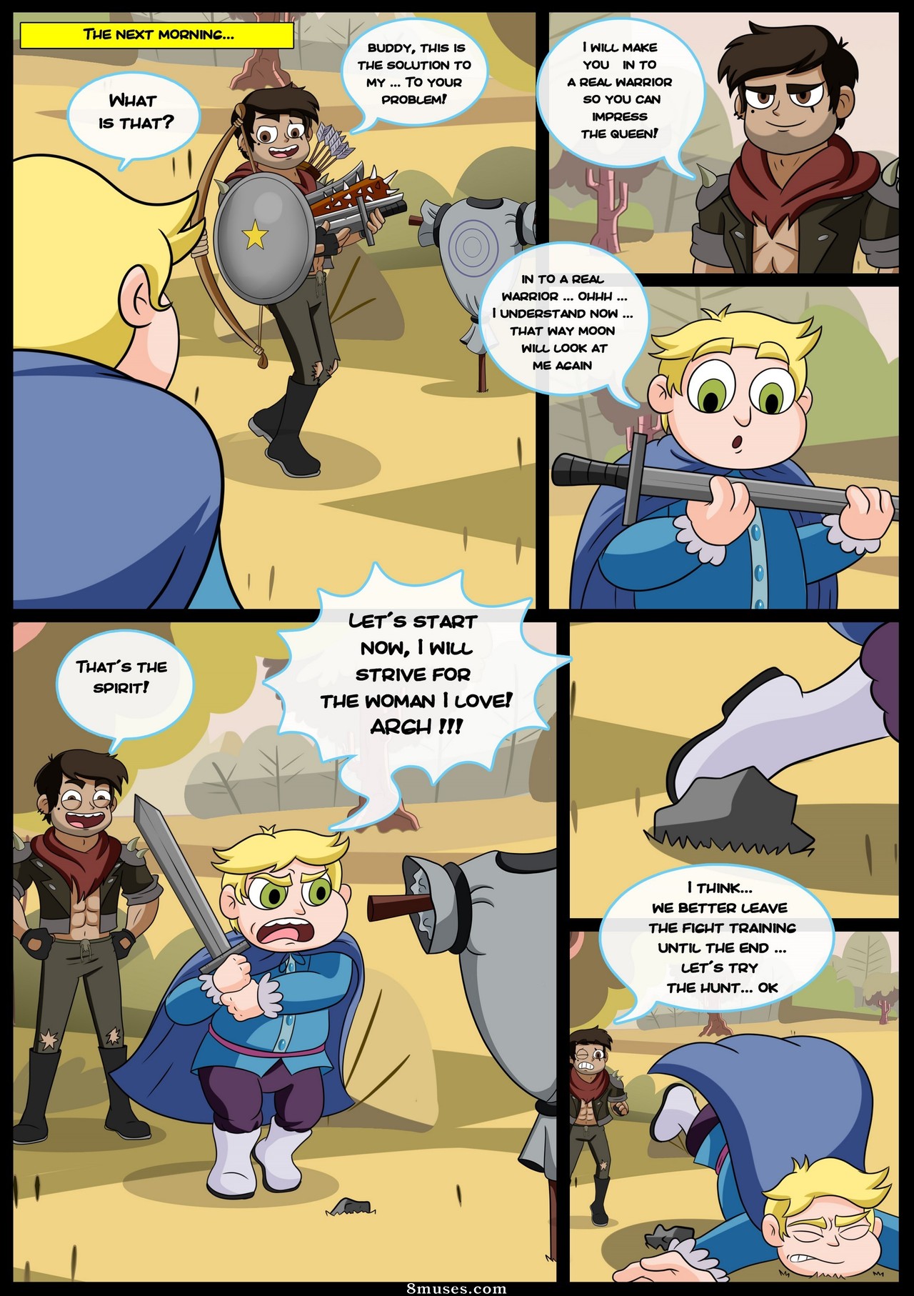 Marco vs The forces of Time - English — page 30