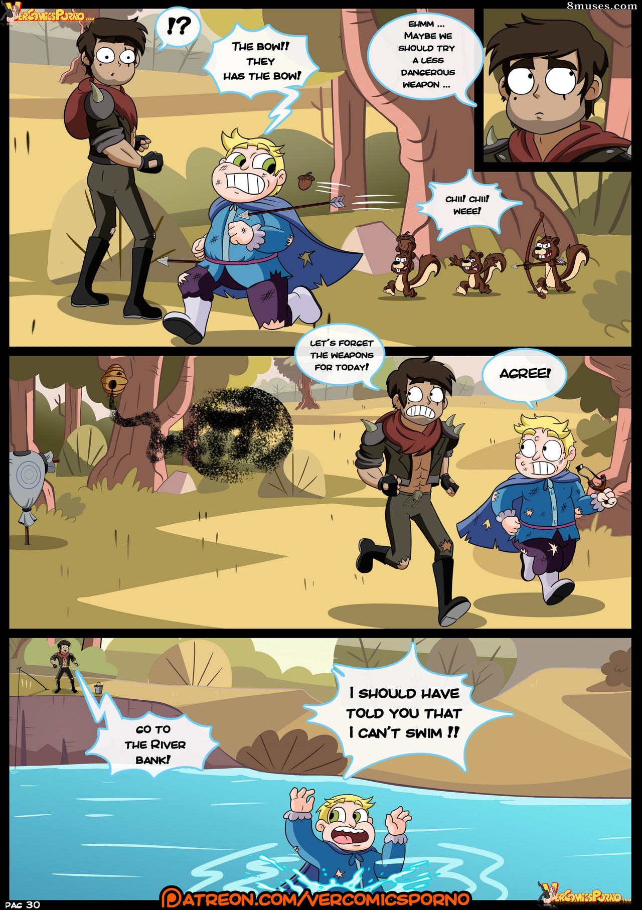 Marco vs The forces of Time - English — page 31