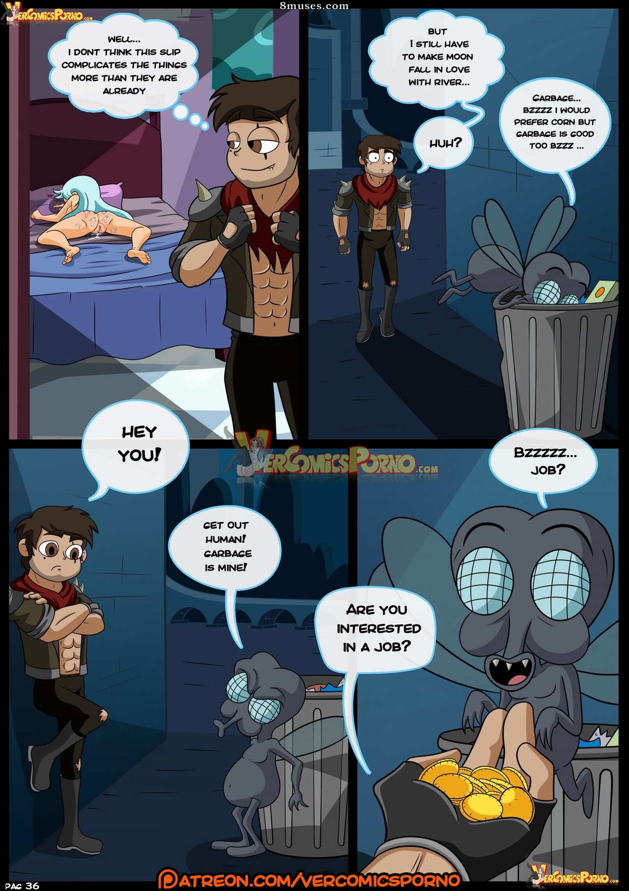Marco vs The forces of Time - English — page 37
