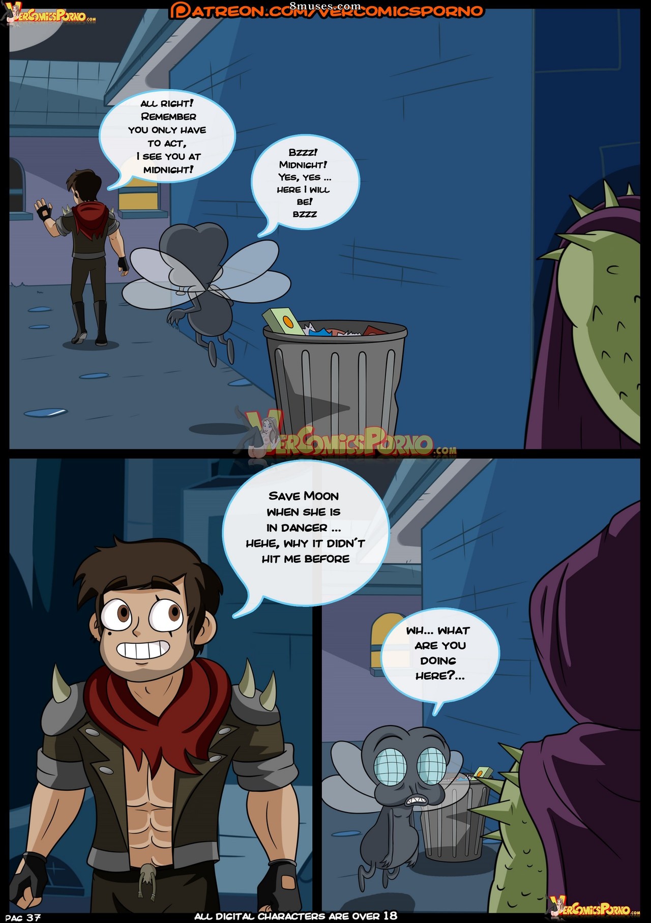 Marco vs The forces of Time - English — page 38