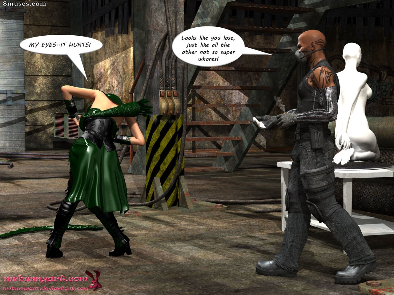 Miss Arrow Vs Cain — page 14