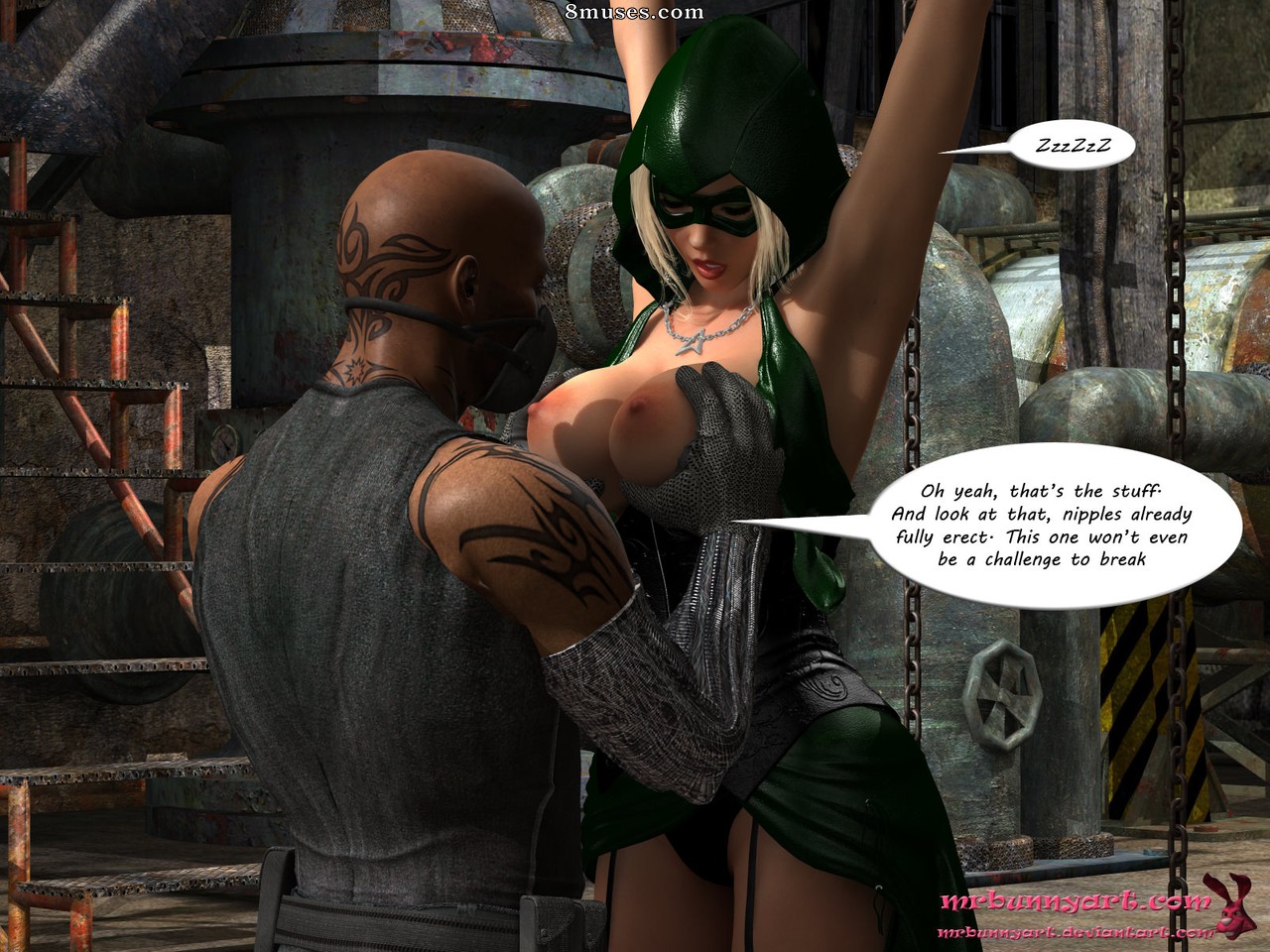 Miss Arrow Vs Cain — page 17