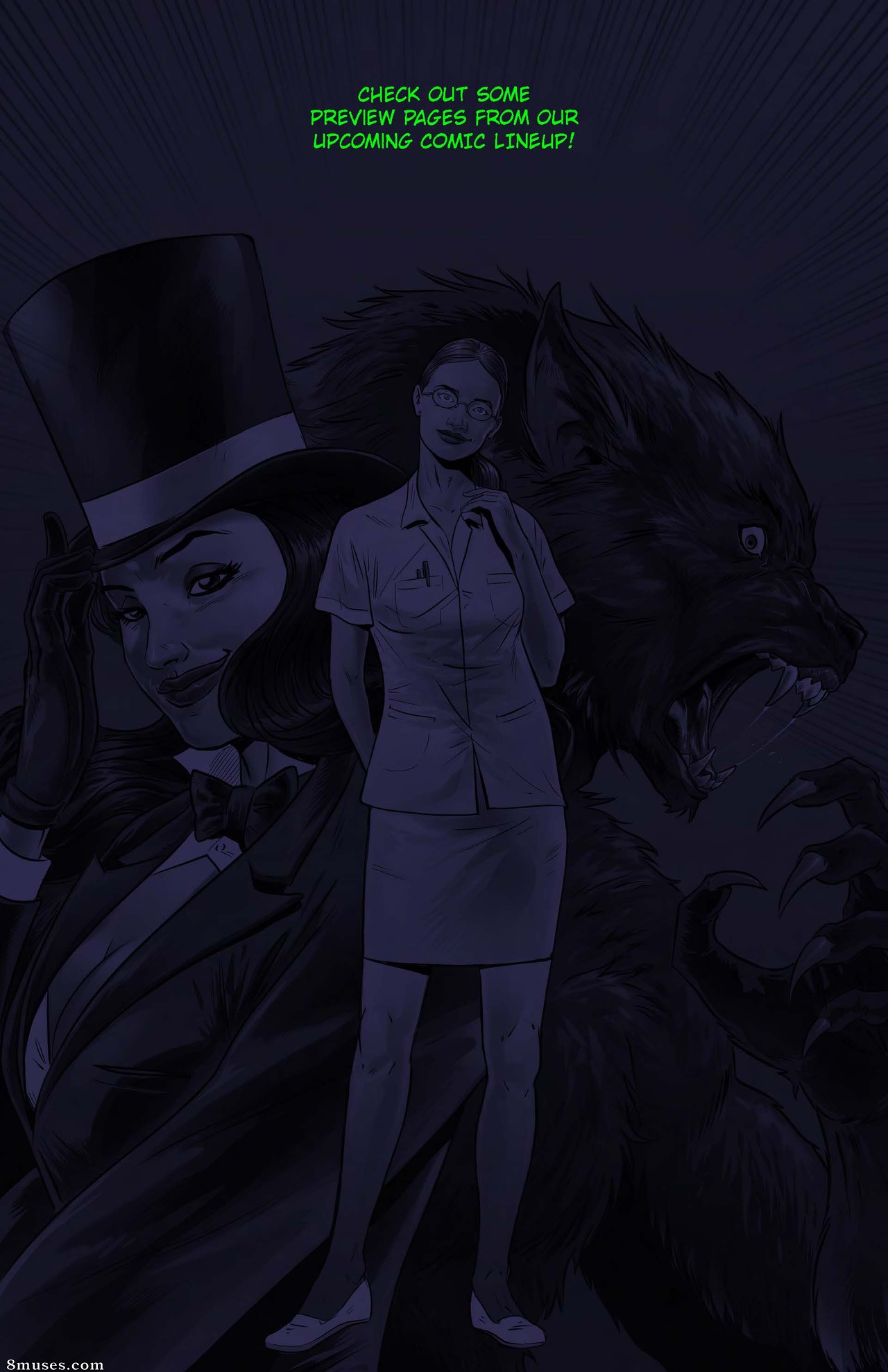 Miss Wolfe and Madame Hyde — page 18