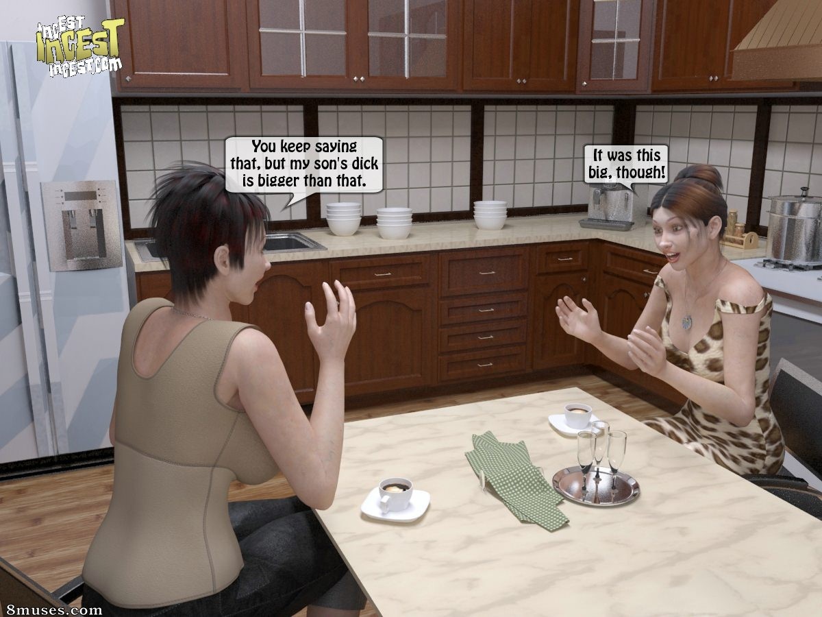 Mother and her Friend Craving for Sons Big Cock — page 2