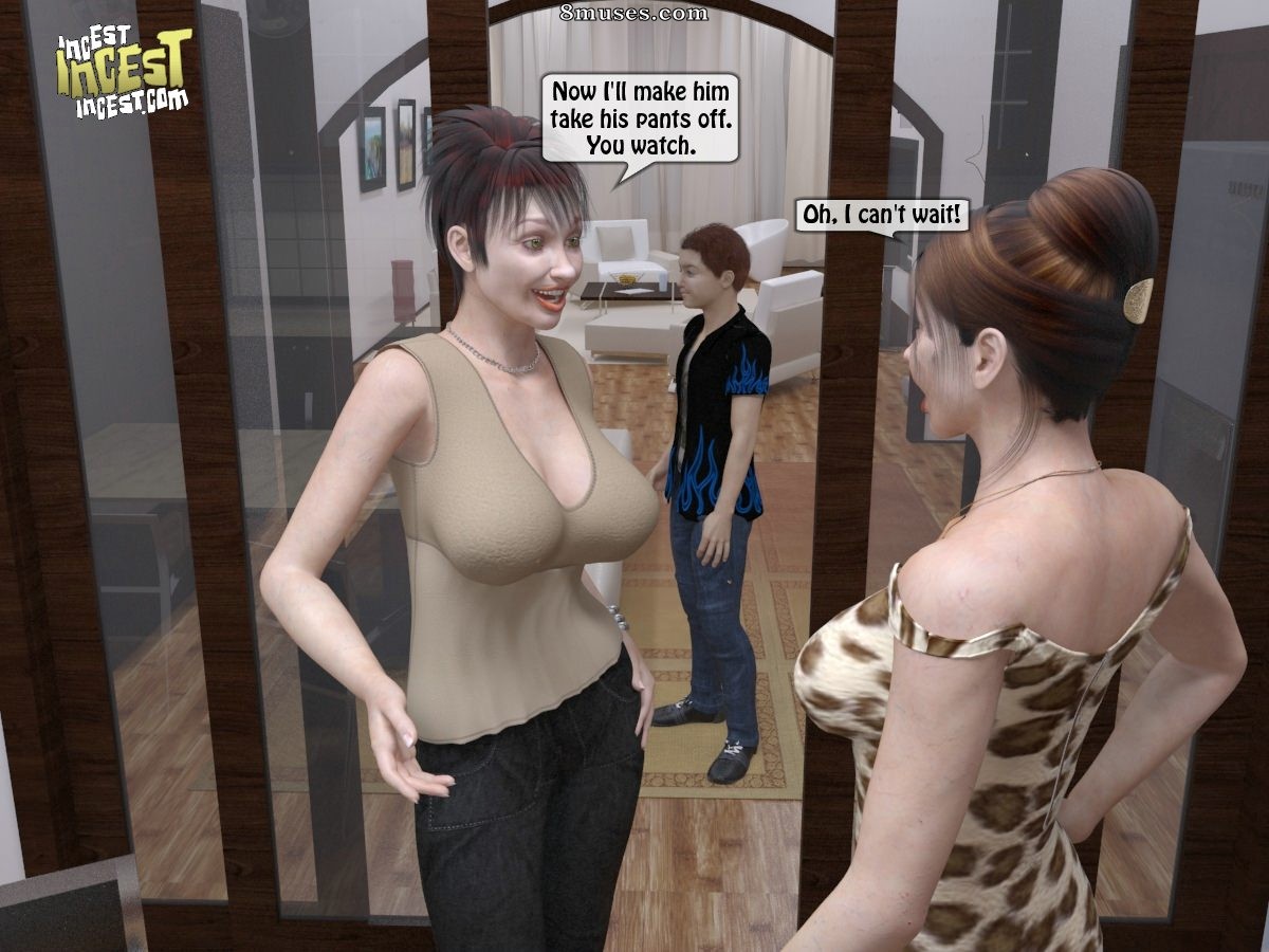 Mother and her Friend Craving for Sons Big Cock — page 5