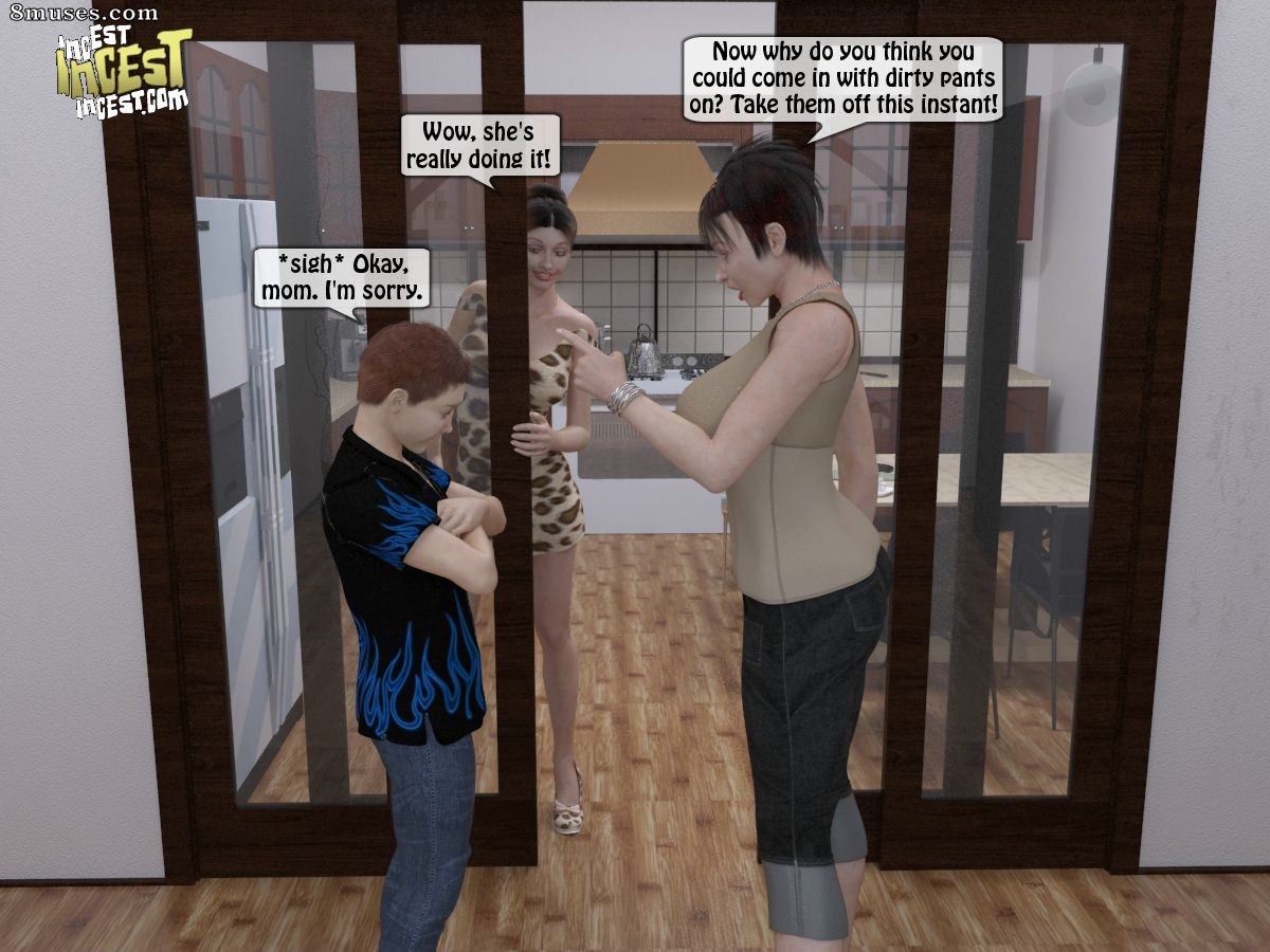 Mother and her Friend Craving for Sons Big Cock — page 6